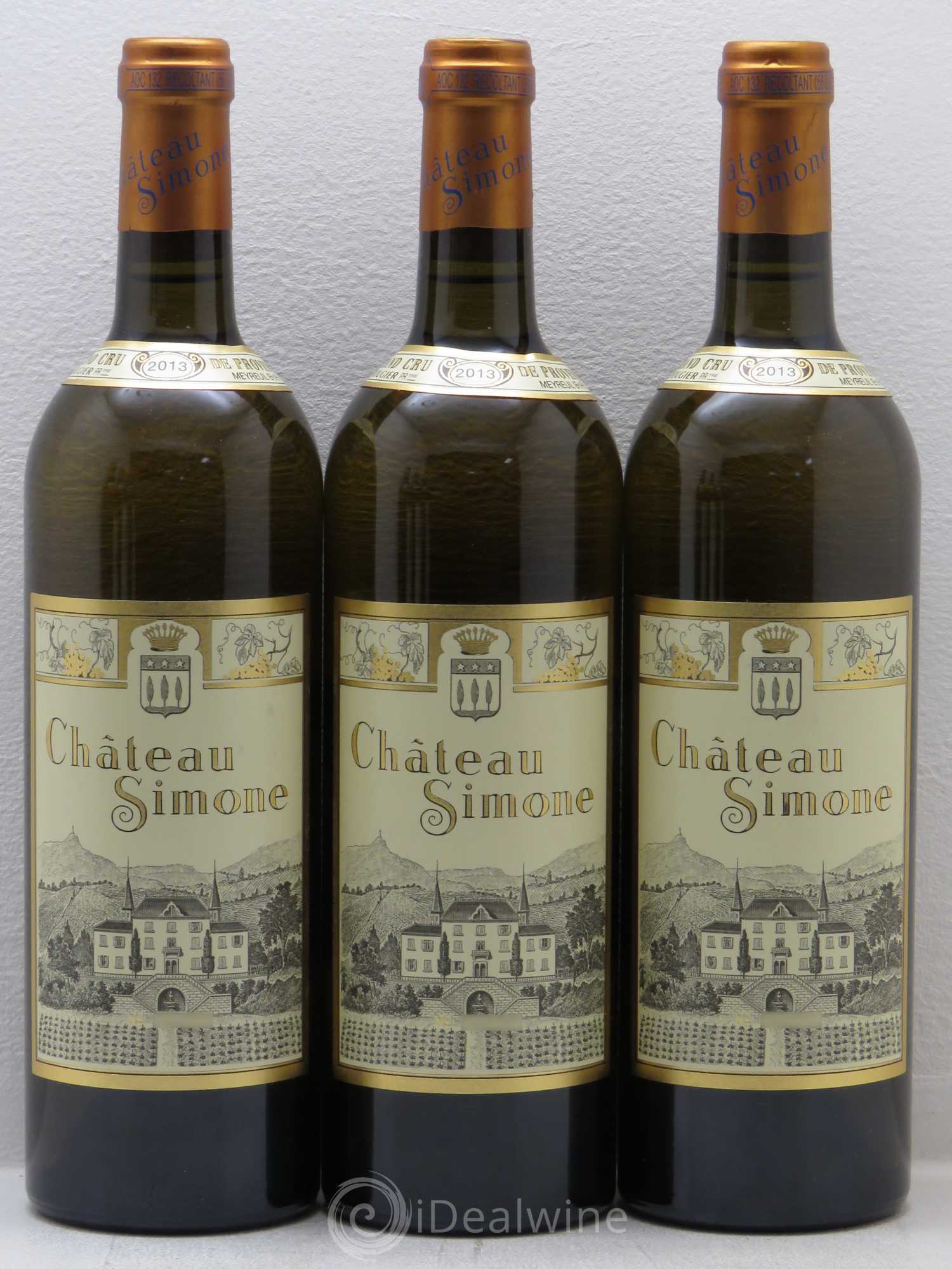 Palette Château Simone Famille Rougier 2013 - Posten von 6 Flaschen - 1