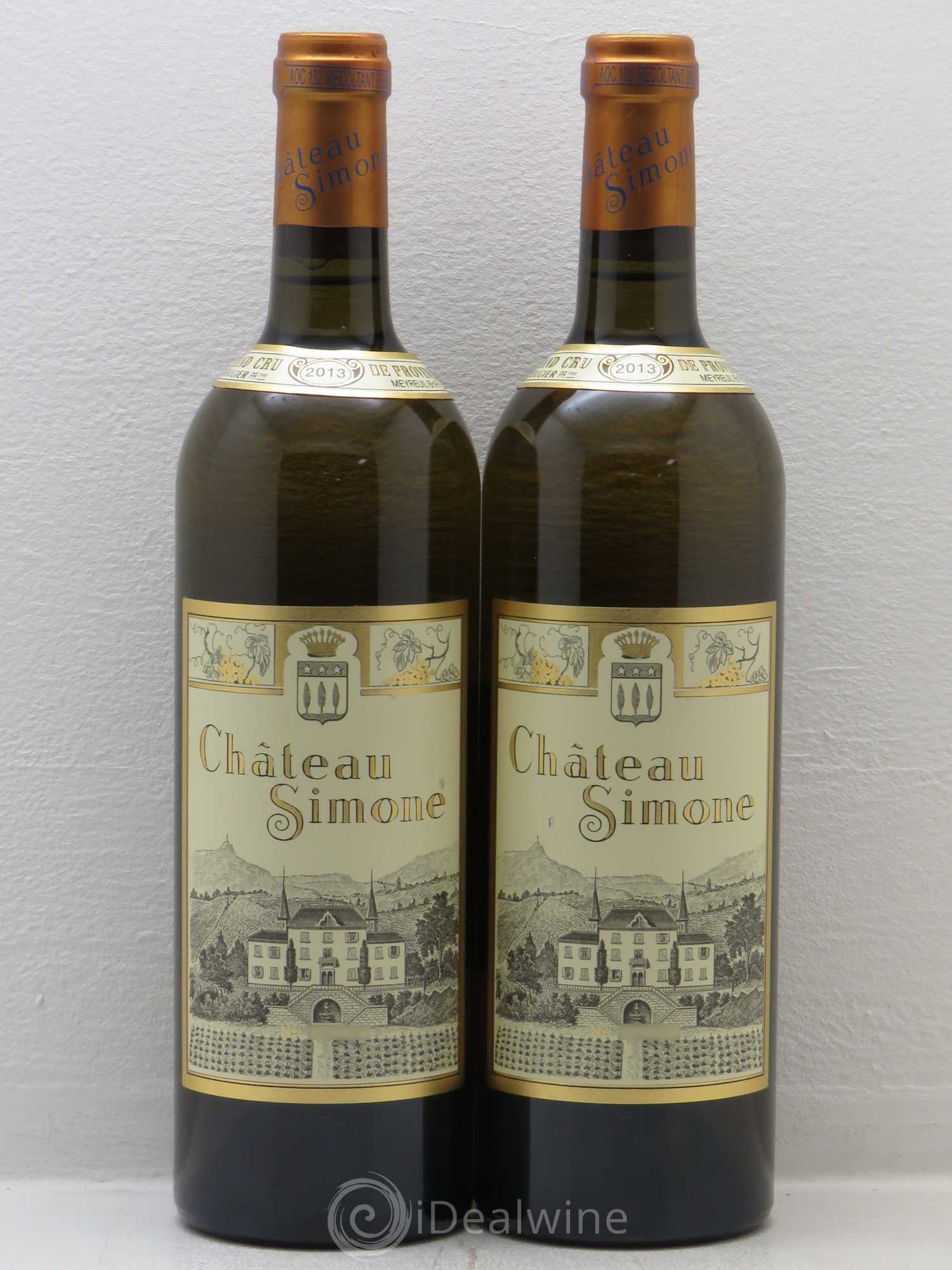 Palette Château Simone Famille Rougier 2013 - Lot de 2 bouteilles - 0
