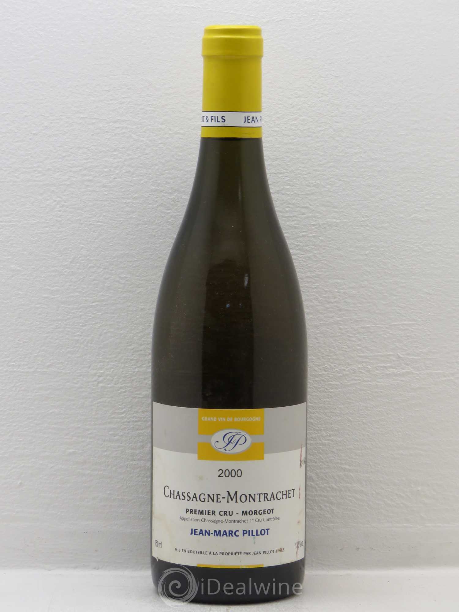 Chassagne-Montrachet 1er Cru Morgeot Jean Marc Pillot 2000 - Posten von 1 Flasche - 0