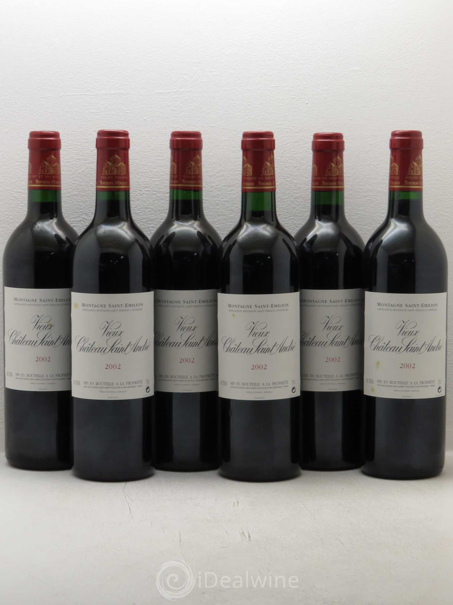 Vieux Château Saint-André 2002 - Lot de 6 bouteilles - 0