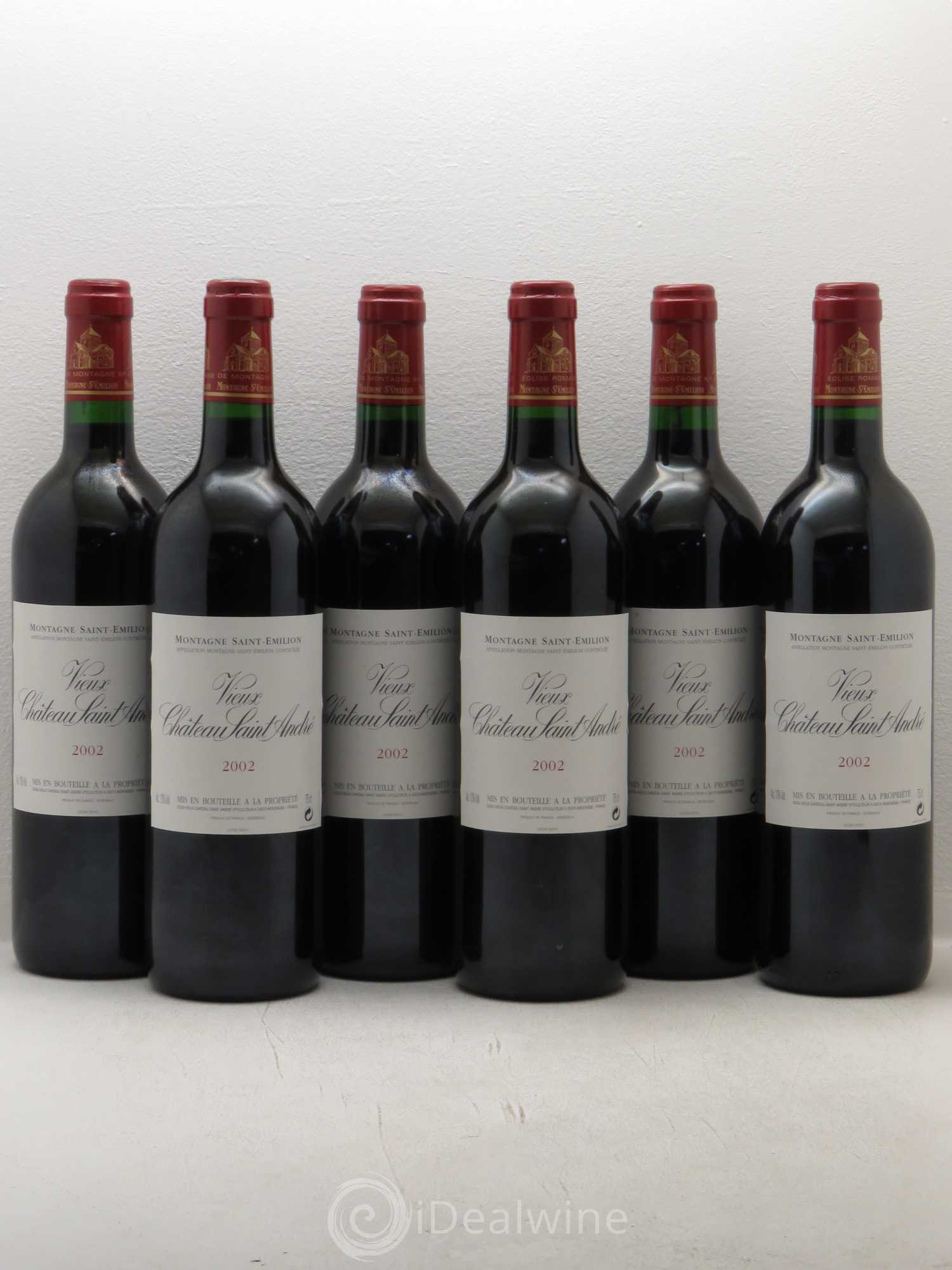 Vieux Château Saint-André (sans prix de réserve) 2002 - Lot de 6 bouteilles - 0