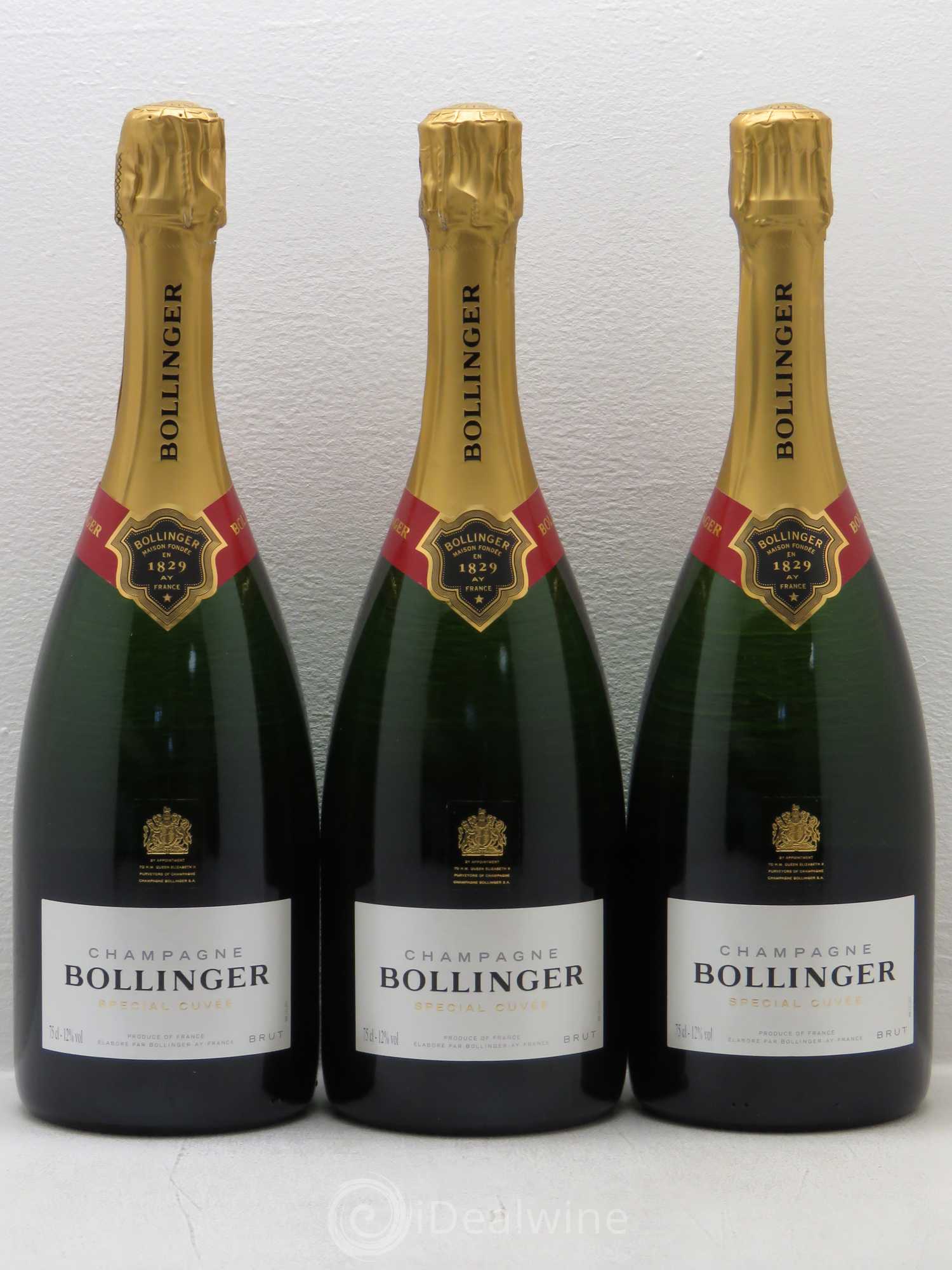 Special Cuvée Brut Bollinger (sans prix de réserve) - Lot de 3 bouteilles - 0
