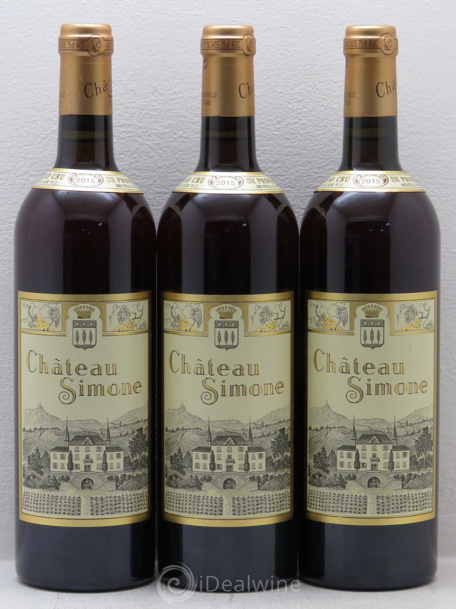 Palette Château Simone Famille Rougier 2015 - Lot de 6 bouteilles - 2