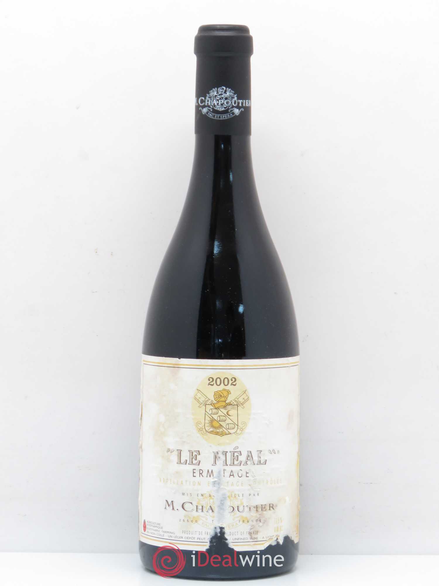Hermitage Ermitage Le Méal Chapoutier 2002 - Lot de 1 bouteille - 0