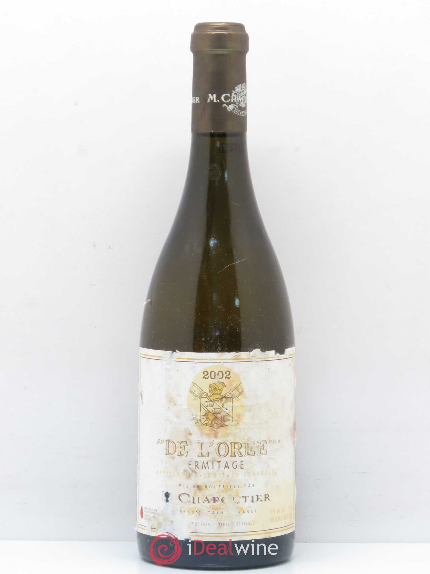 Hermitage Ermitage de l'Orée Chapoutier 2002 - Lot de 1 bouteille - 0