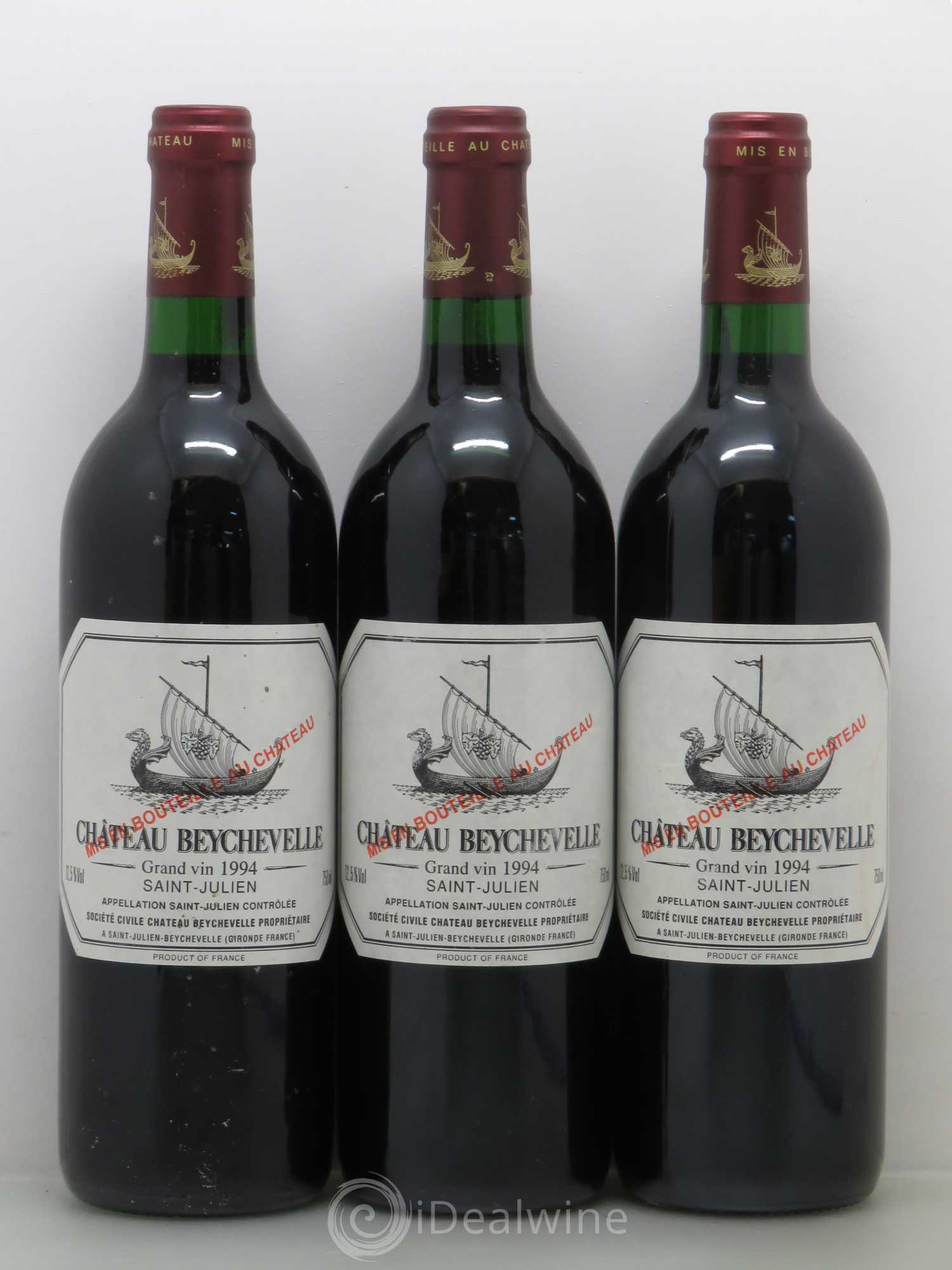 Château Beychevelle 4ème Grand Cru Classé 1994 - Lot de 6 bouteilles - 2