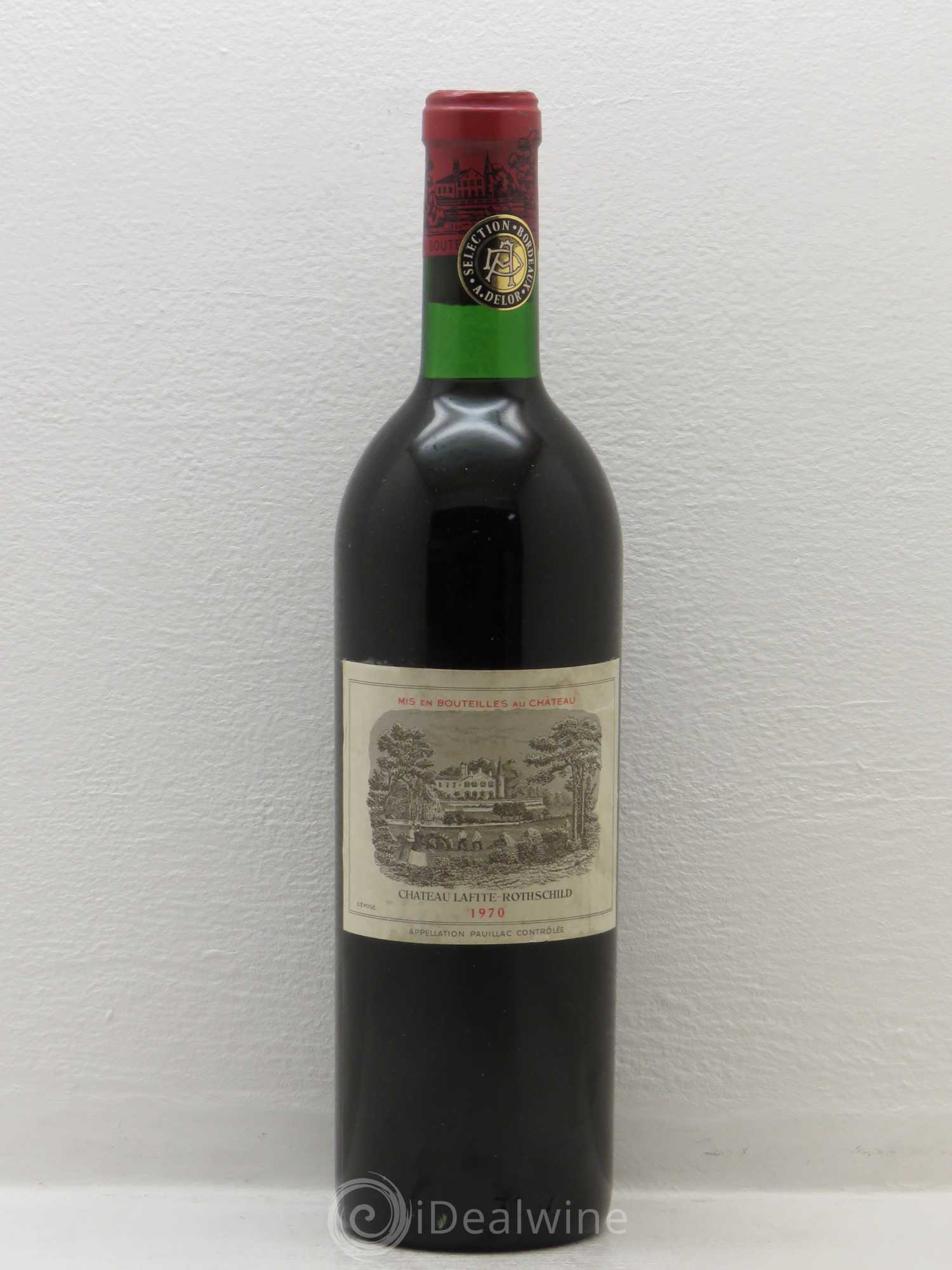 Château Lafite Rothschild 1er Grand Cru Classé 1970 - Lot de 1 bouteille - 0