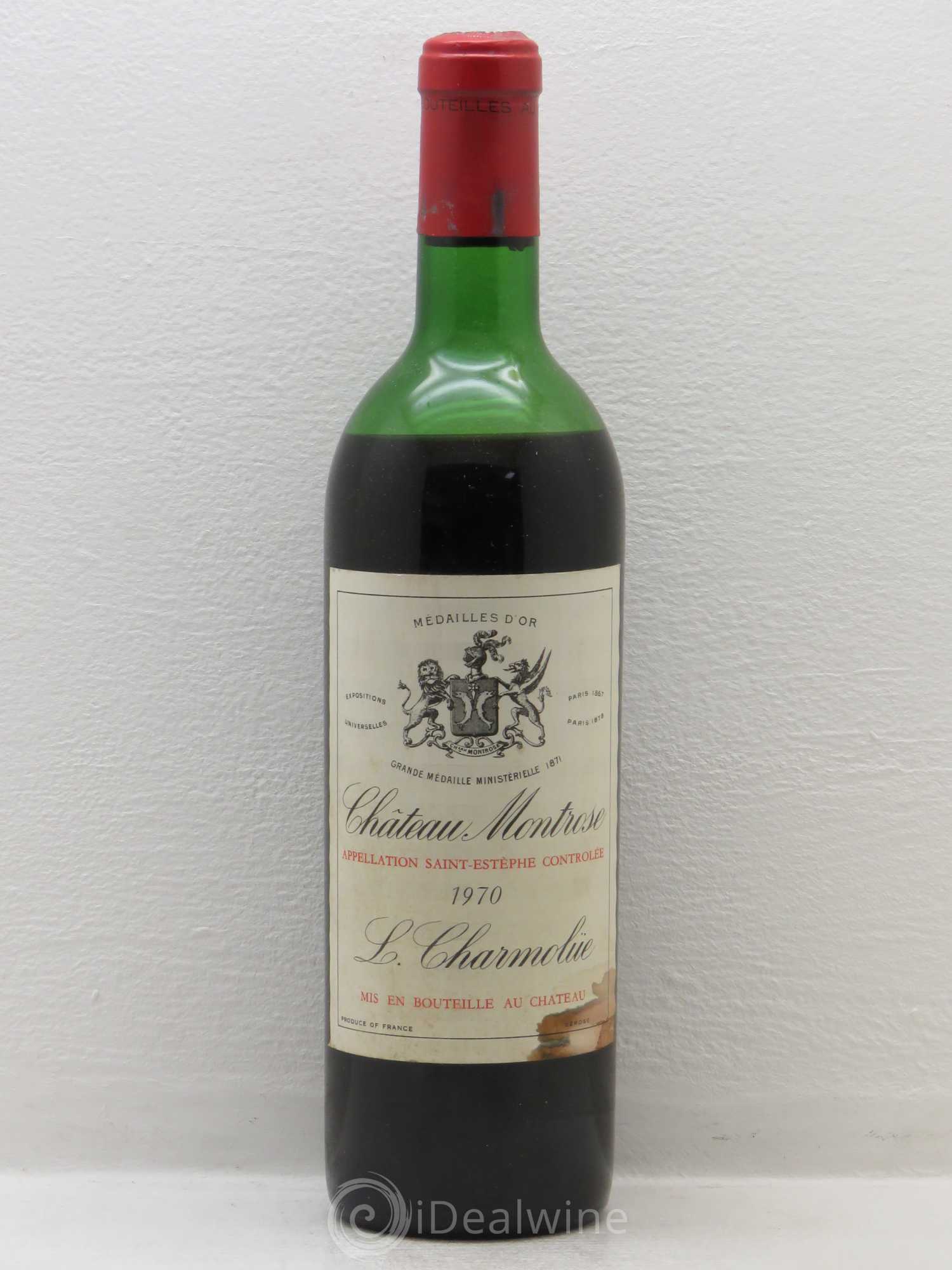 Château Montrose 2ème Grand Cru Classé (sans prix de réserve) 1970 - Lot de 1 bouteille - 0