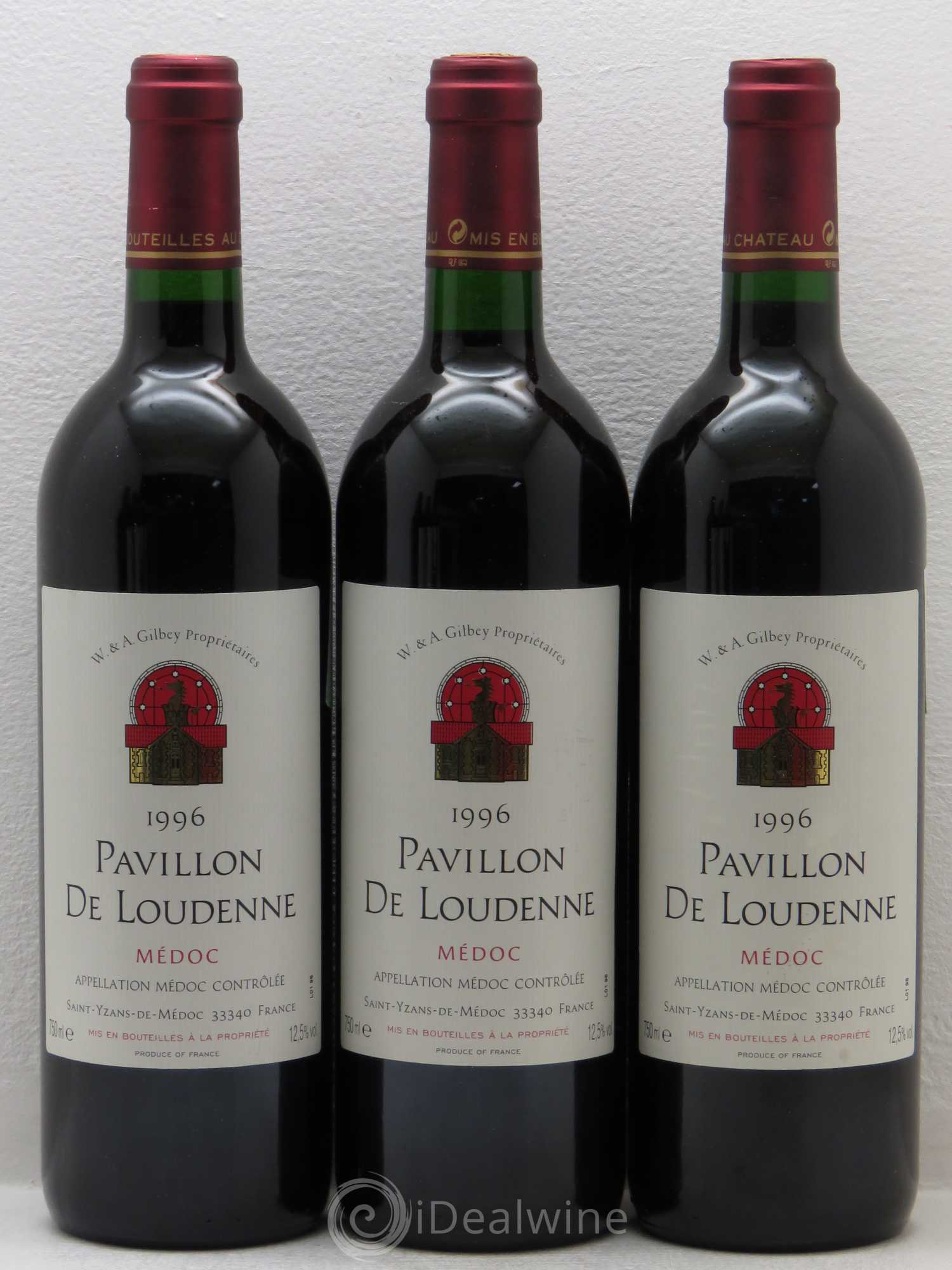 Bordeaux Pavillon De Loudenne Medoc (sans prix de réserve) 1996 - Posten von 6 Flaschen - 1