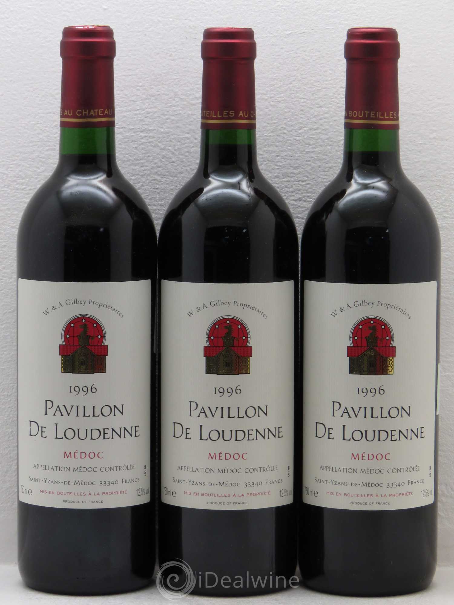 Bordeaux Pavillon De Loudenne Medoc (sans prix de réserve) 1996 - Posten von 6 Flaschen - 2