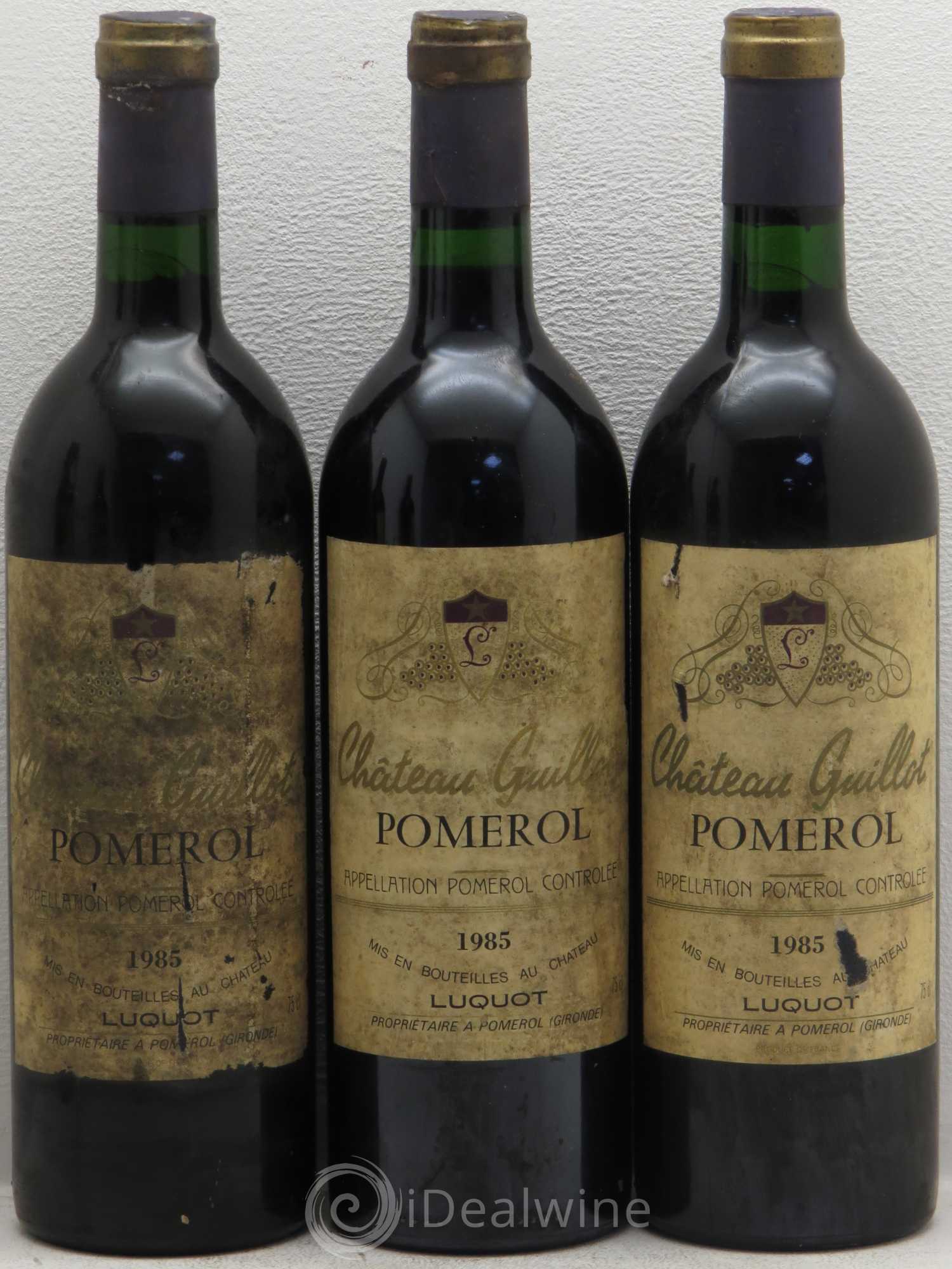 Château Guillot 1985 - Lot de 5 bouteilles - 1