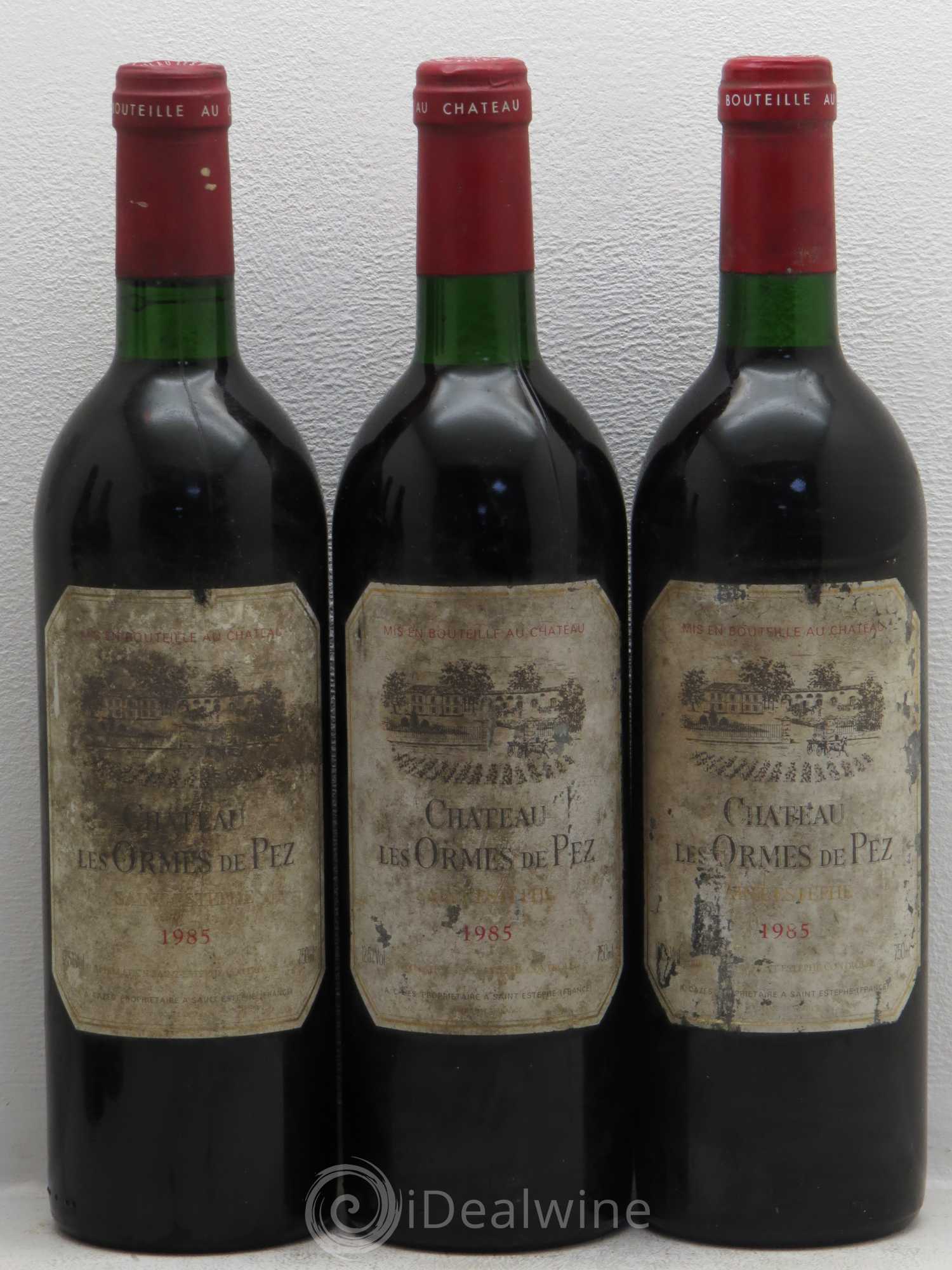 Château les Ormes de Pez 1985 - Lot de 5 bouteilles - 1