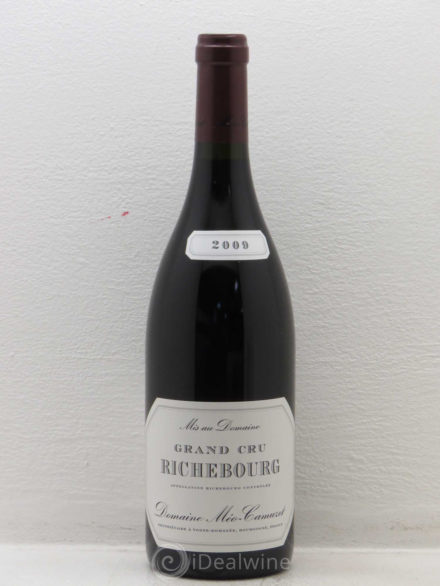 Richebourg Grand Cru Méo-Camuzet (Domaine) 2009 - Lot de 1 bouteille - 0