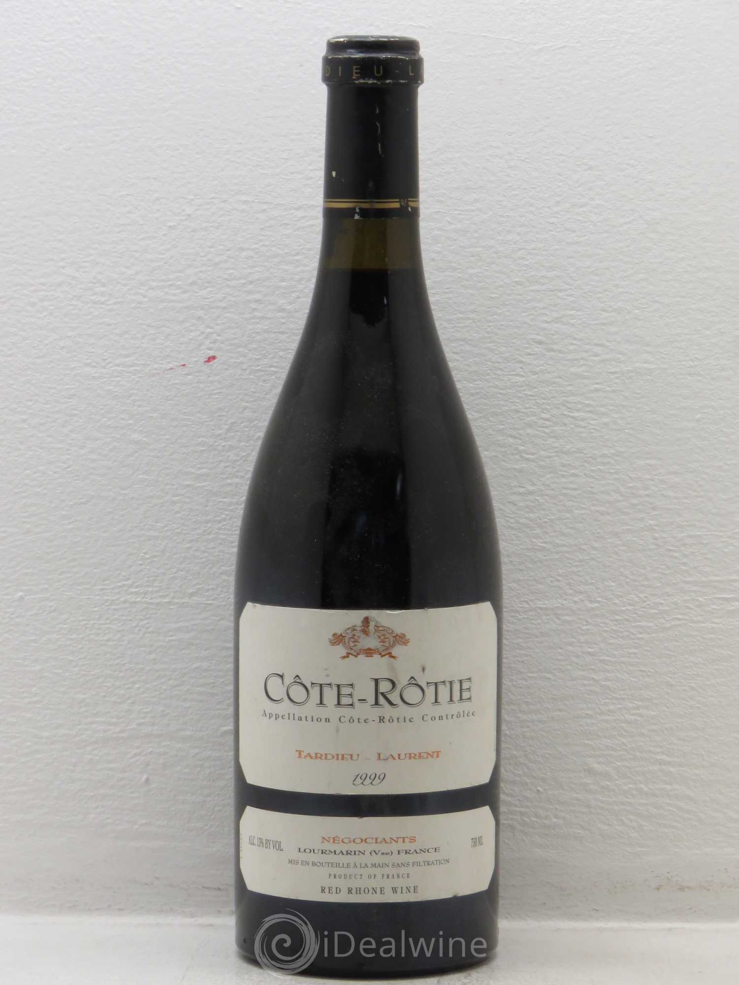 Côte-Rôtie Maison Tardieu-Laurent (senza prezzo di riserva) 1999 - Lotto di 1 bottiglia - 0