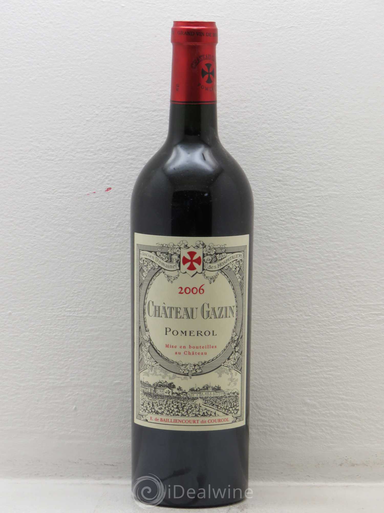 Château Gazin 2006 - Lot de 1 bouteille - 0