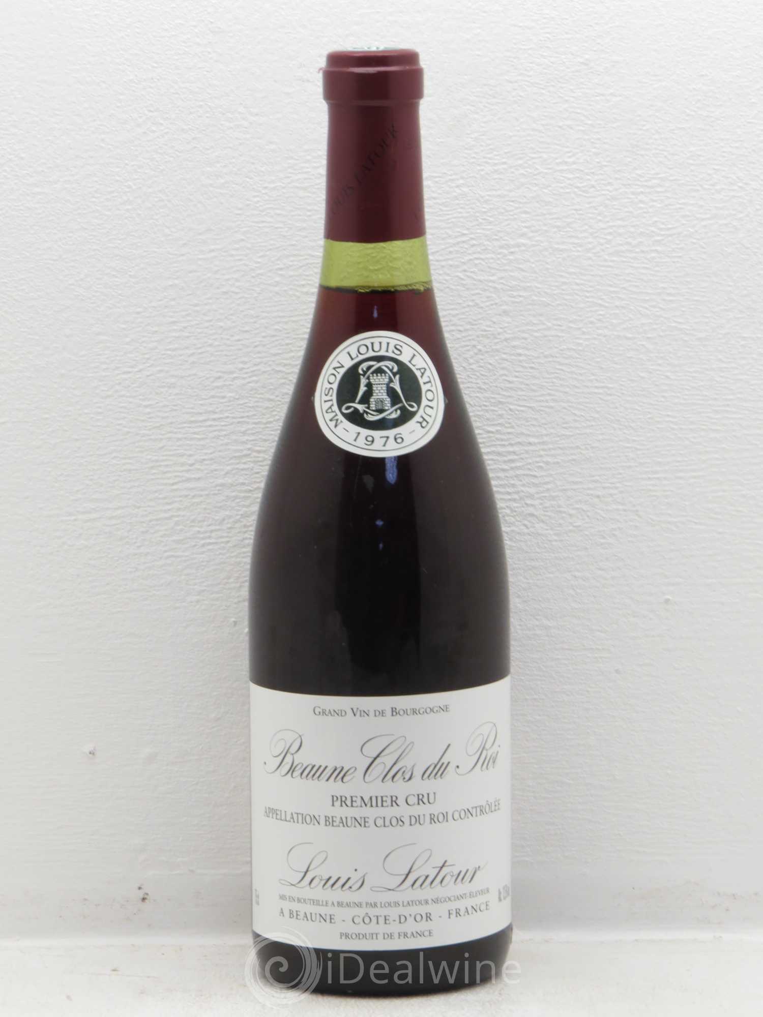 Beaune 1er Cru Clos du Roi Louis Latour 1976 - Lot de 1 bouteille - 0