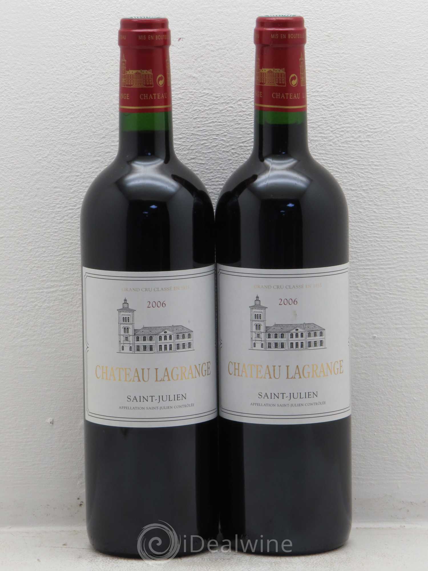 Château Lagrange 3ème Grand Cru Classé 2006 - Lot de 2 bouteilles - 0