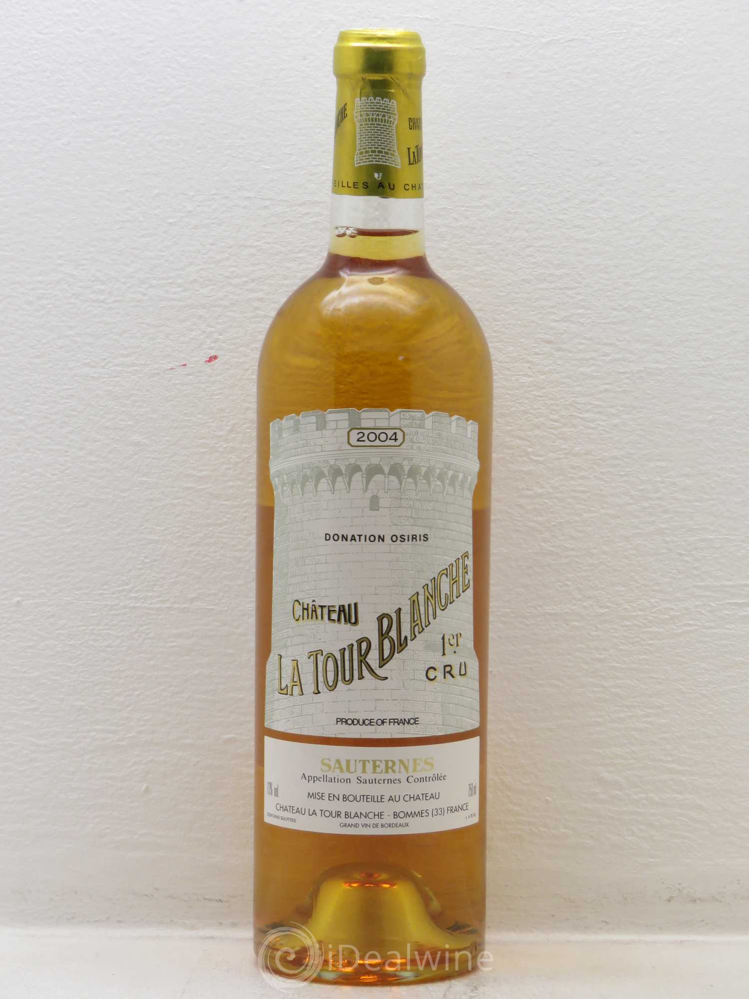 Château la Tour Blanche 1er Grand Cru Classé (senza prezzo di riserva) 2004 - Lotto di 1 bottiglia - 0