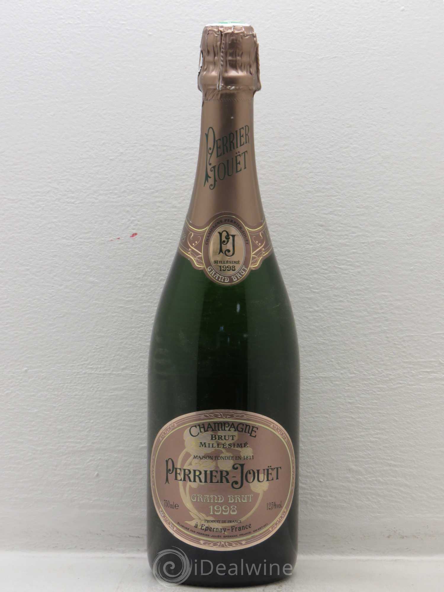 Grand Brut Perrier-Jouët 1998 - Lot de 1 bouteille - 0