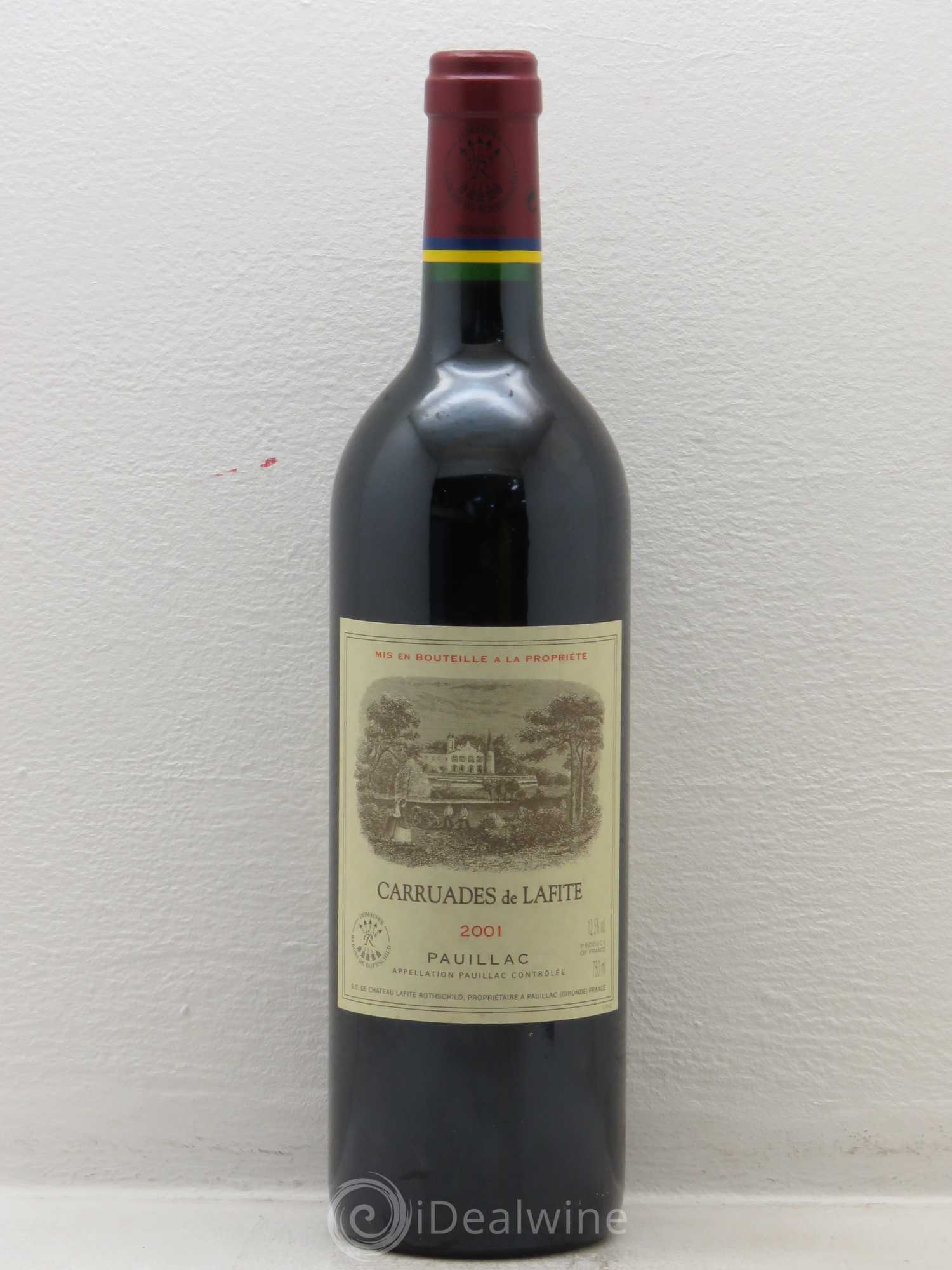 Carruades de Lafite Rothschild Second Vin (sans prix de réserve) 2001 - Lot de 1 bouteille - 0