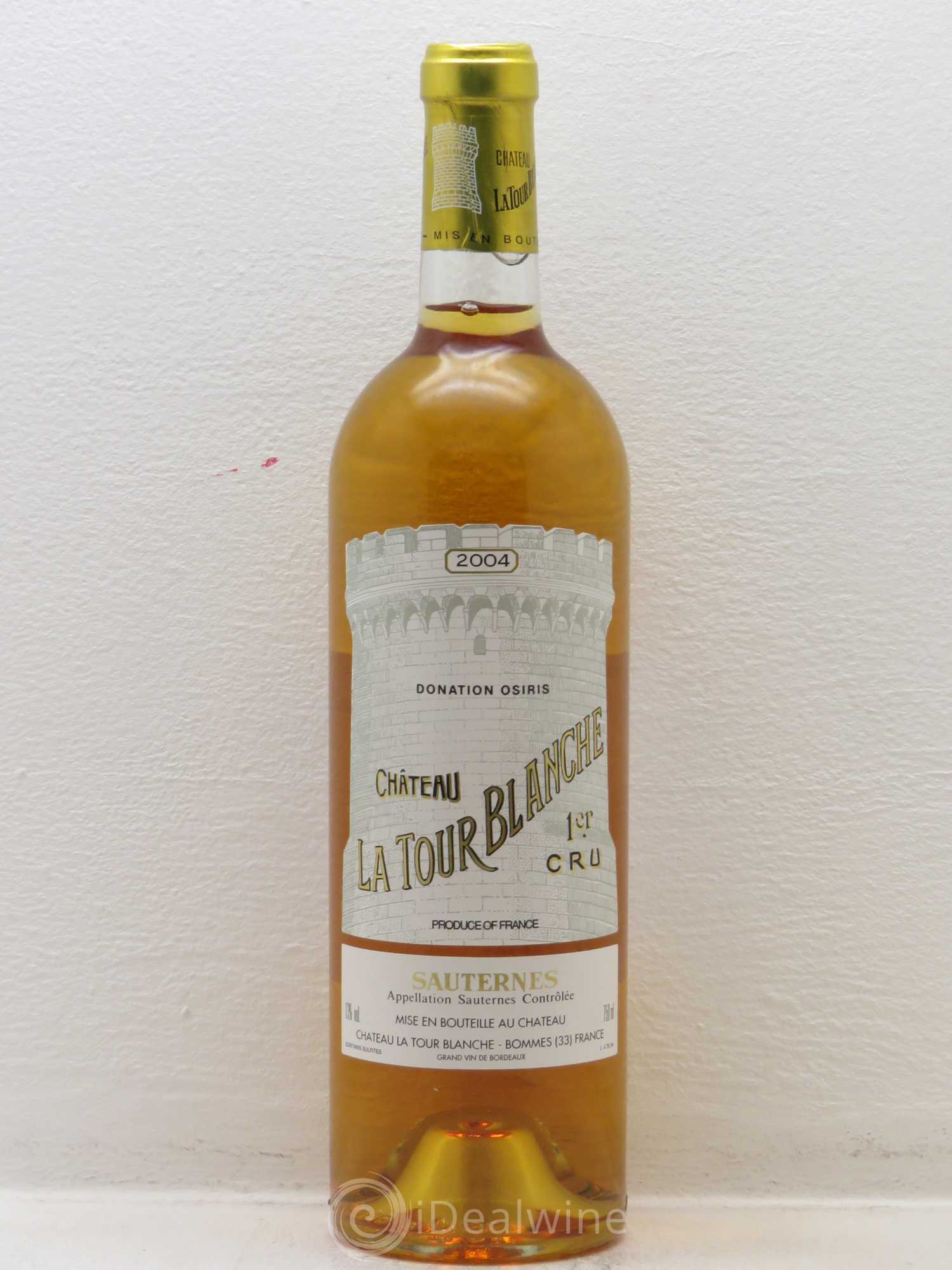 Château la Tour Blanche 1er Grand Cru Classé (senza prezzo di riserva) 2004 - Lotto di 1 bottiglia - 0