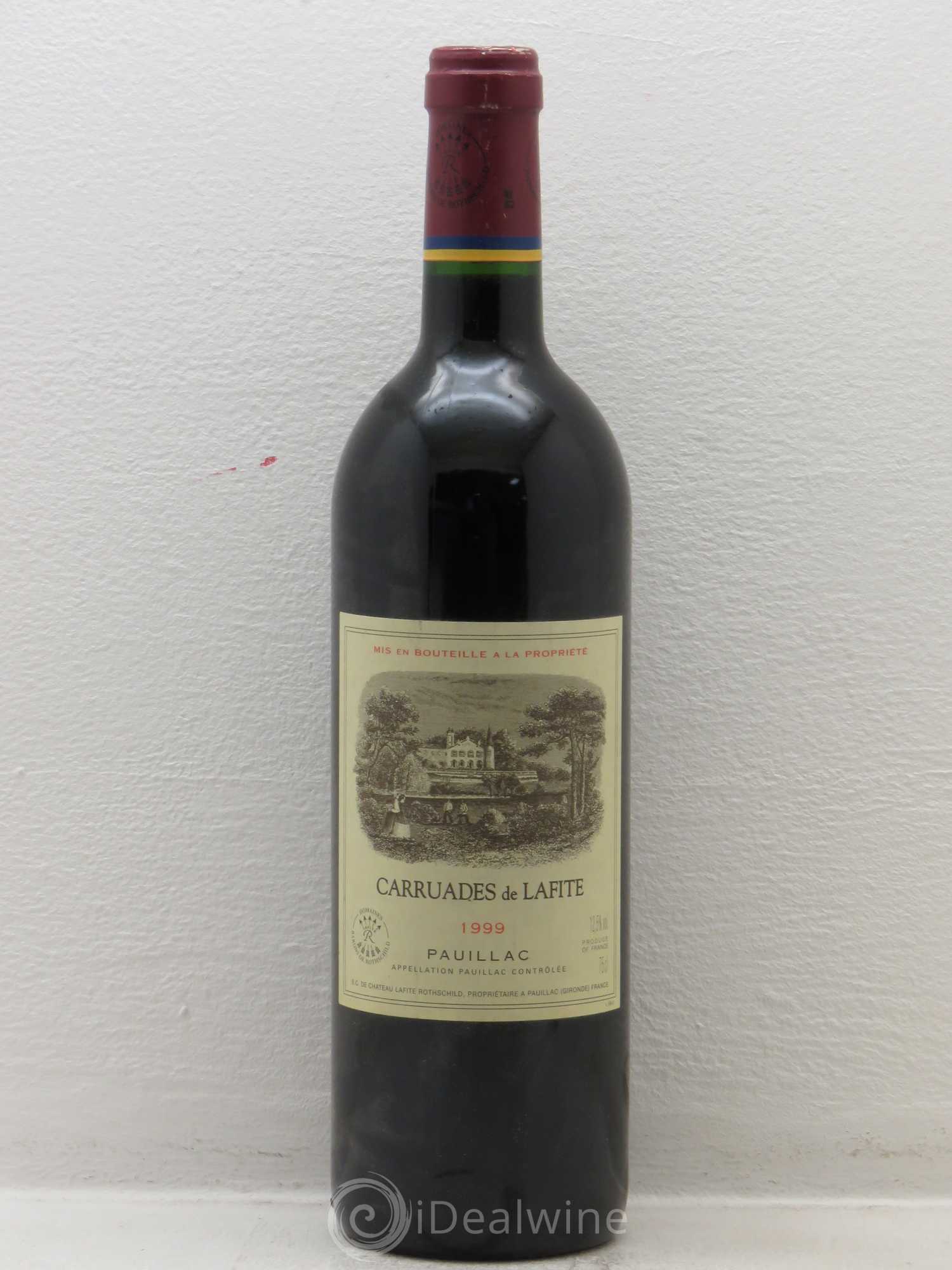 Carruades de Lafite Rothschild Second Vin (sans prix de réserve) 1999 - Lot de 1 bouteille - 0