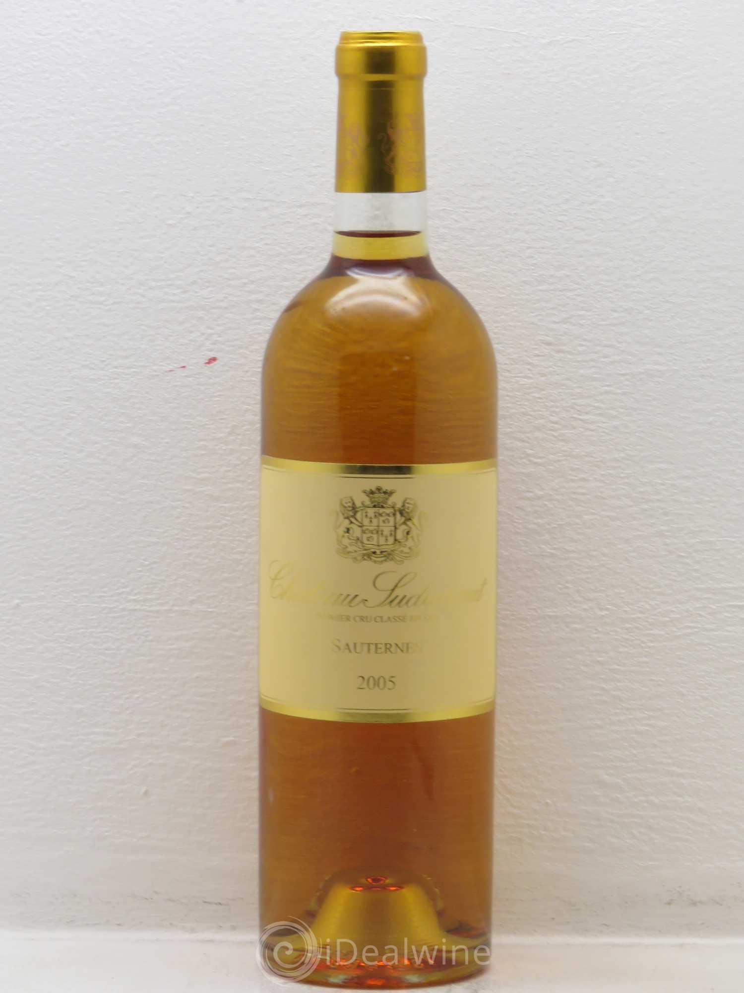 Château Suduiraut 1er Grand Cru Classé (senza prezzo di riserva) 2005 - Lotto di 1 bottiglia - 0