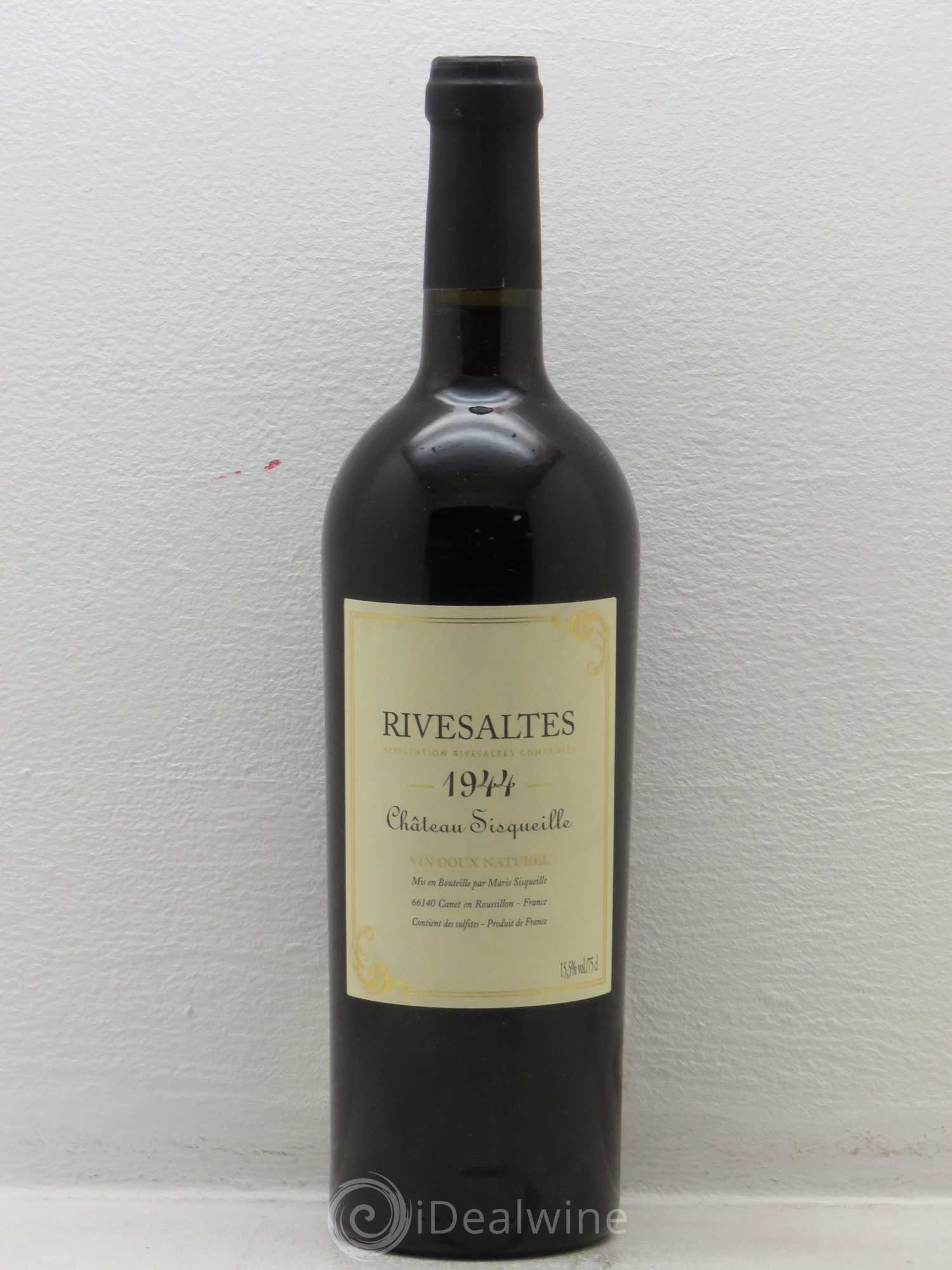 Rivesaltes Château Sisqueille (senza prezzo di riserva) 1944 - Lotto di 1 bottiglia - 0