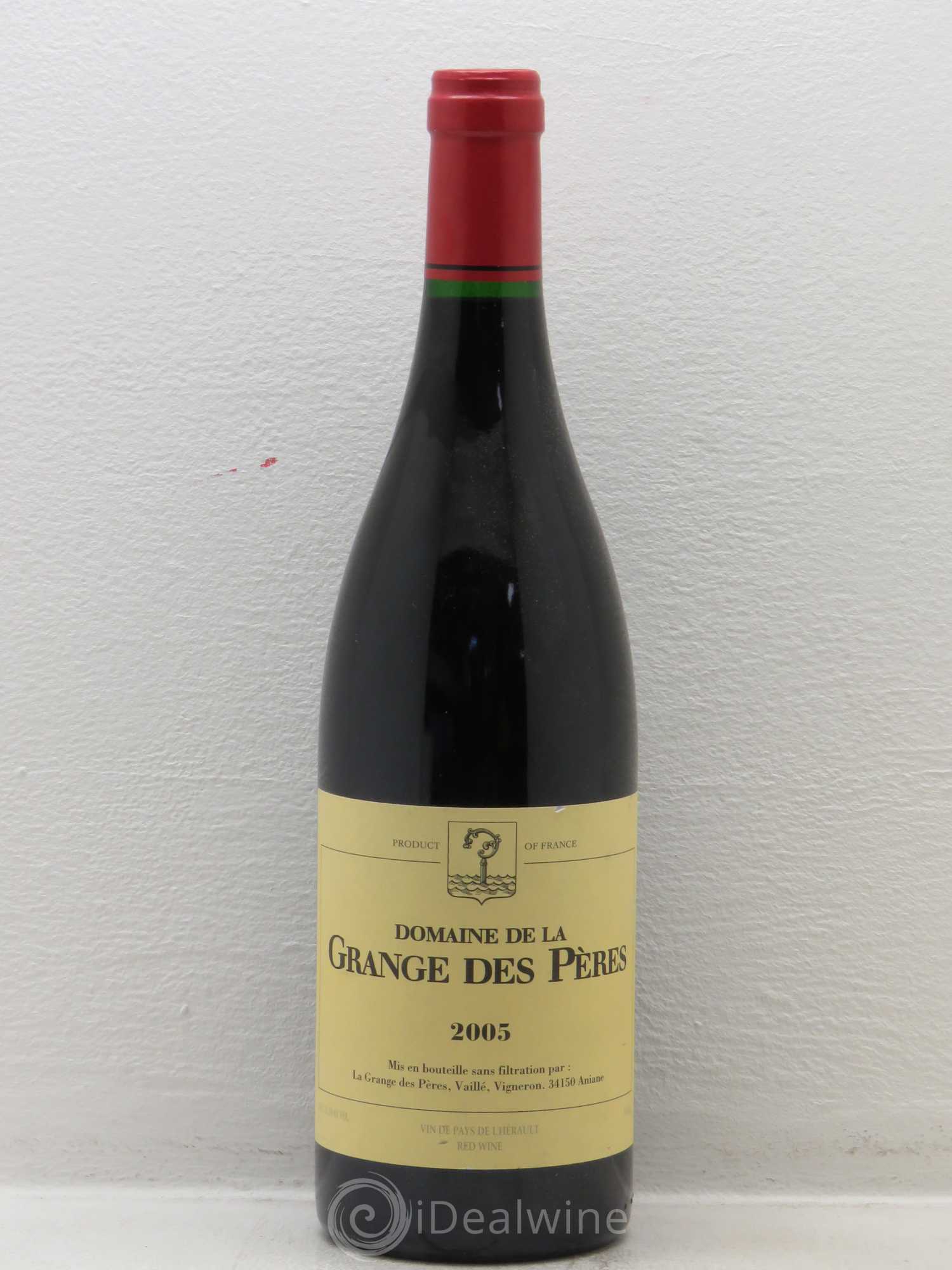 Pays d'Hérault Grange des Pères Laurent Vaillé (sans prix de réserve) 2005 - Lot de 1 bouteille - 0