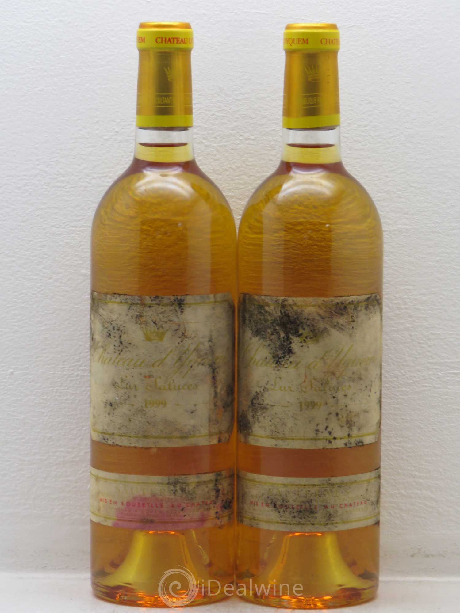 Château d' Yquem 1er Cru Classé Supérieur (senza prezzo di riserva) 1999 - Lotto di 2 bottiglie - 0