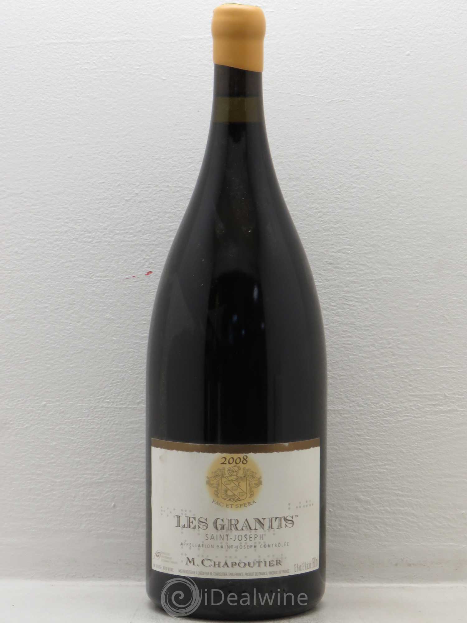 Saint-Joseph Les Granits Chapoutier 2008 - Lot de 1 magnum - 0