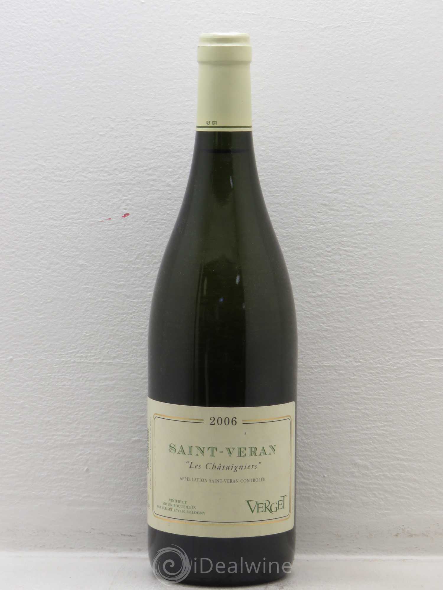 Saint-Véran Les Châtaigniers Verget (sans prix de réserve) 2006 - Posten von 1 Flasche - 0