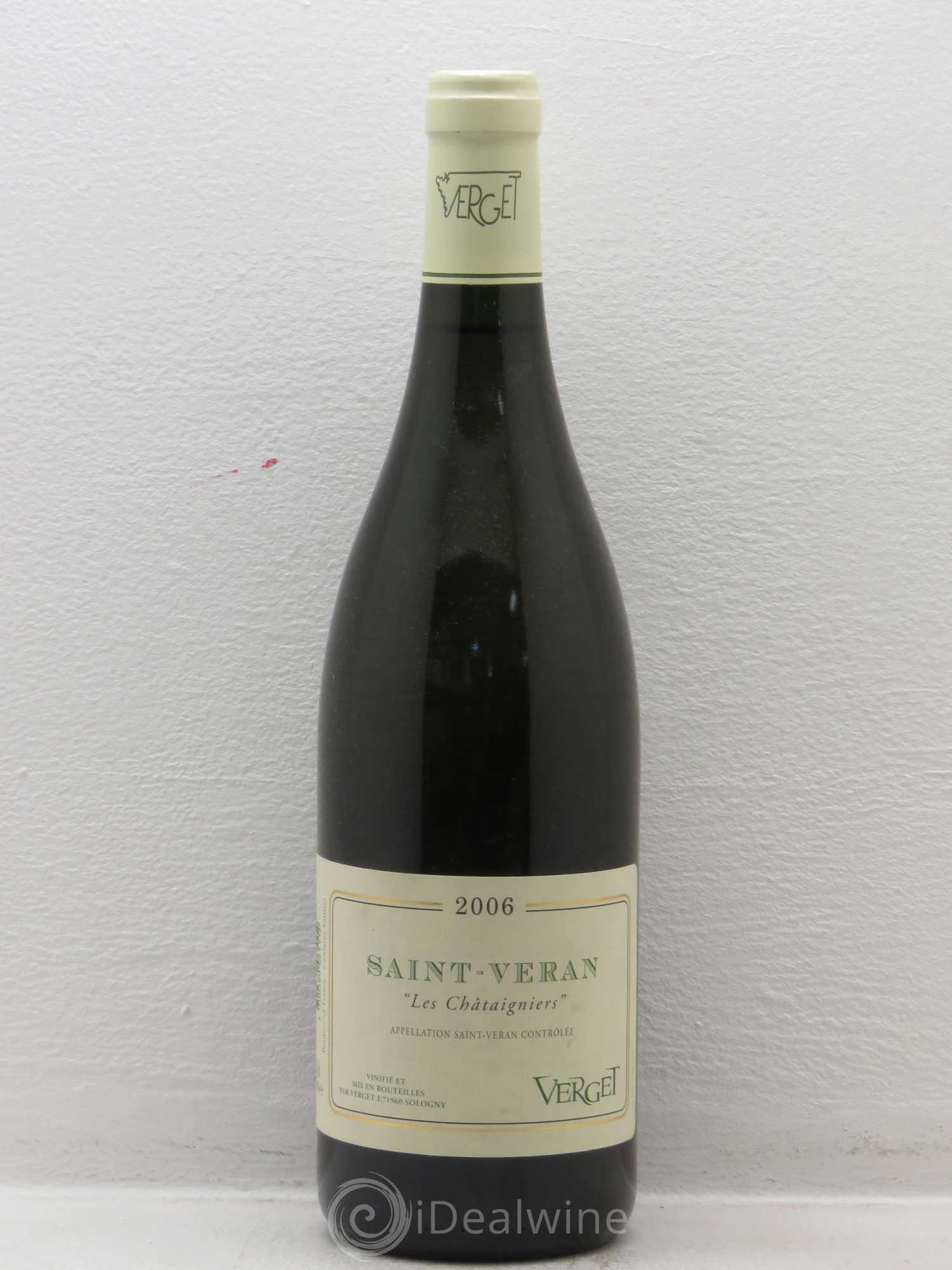 Saint-Véran Les Châtaigniers Verget 2006 - Posten von 1 Flasche - 0