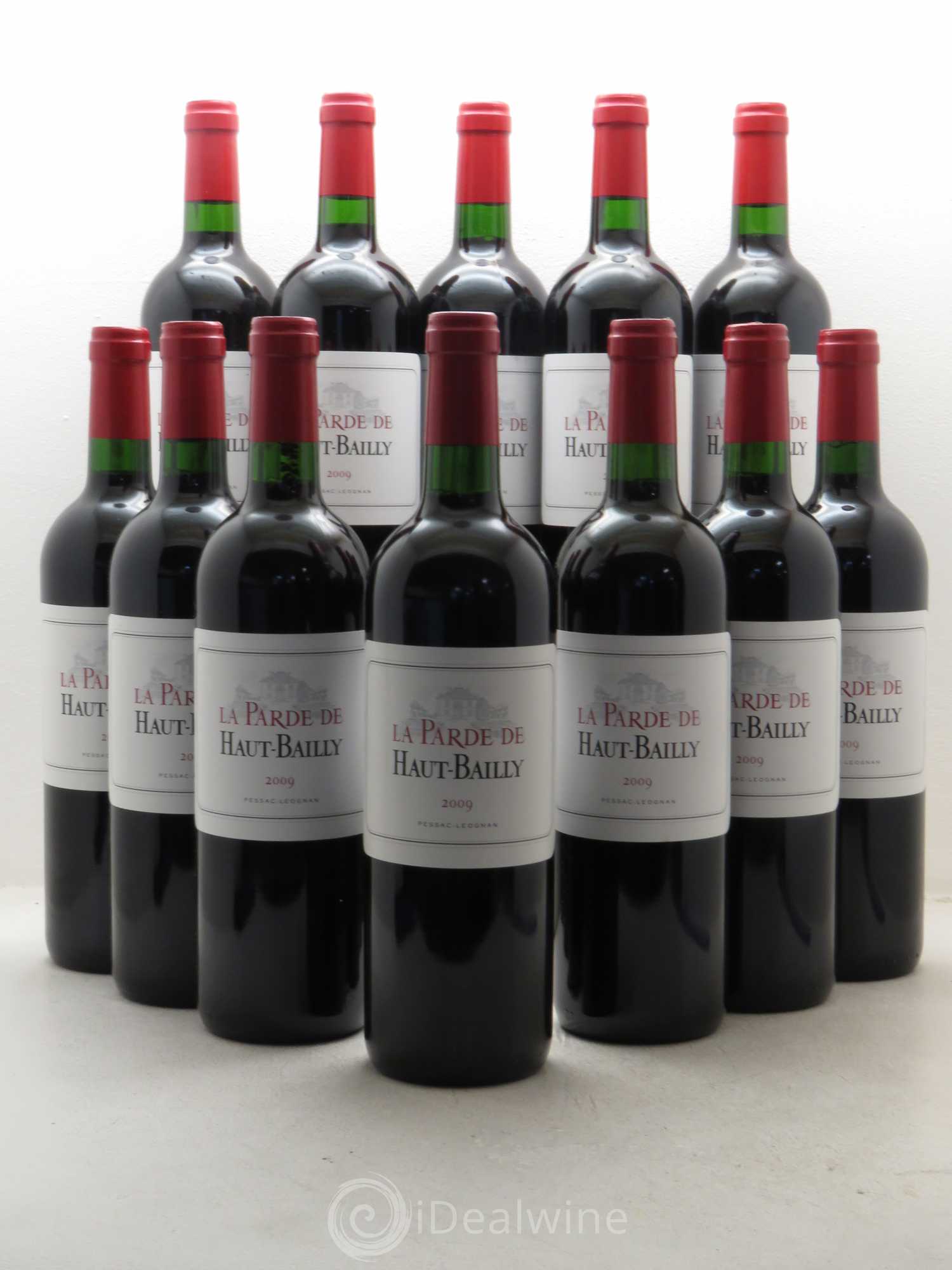 Haut Bailly II (Anciennement La Parde de Haut-Bailly) Second Vin 2009 - Lot de 12 bouteilles - 0