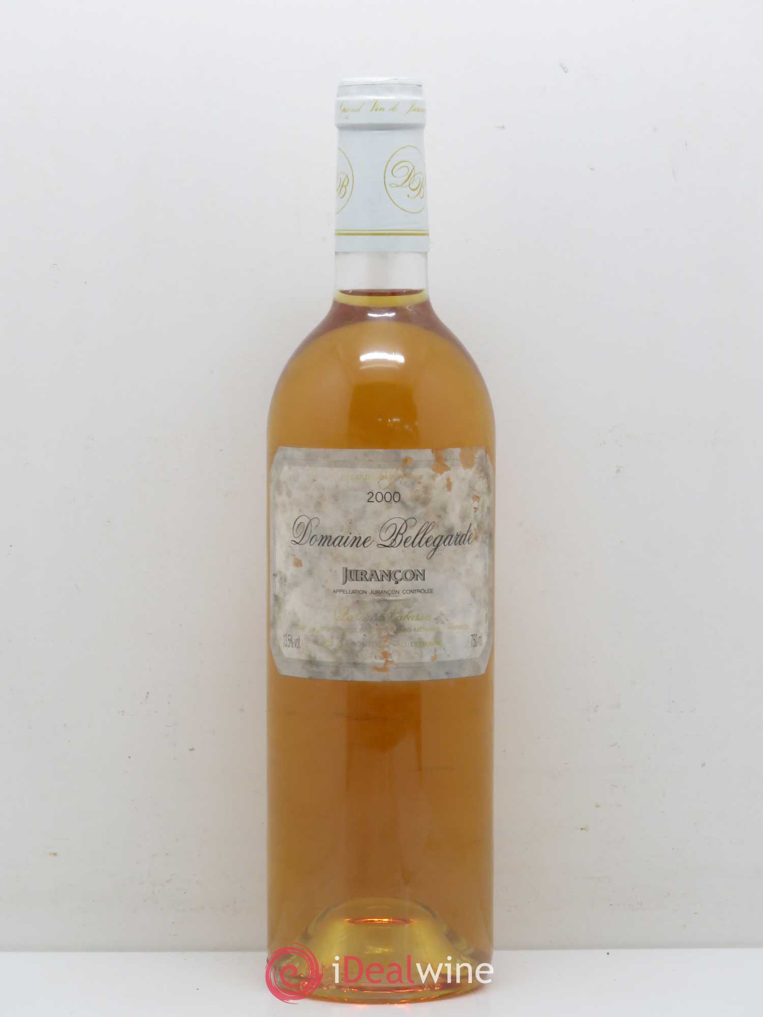 Jurançon Domaine Bellegarde (sans prix de réserve) 2000 - Posten von 1 Flasche - 0
