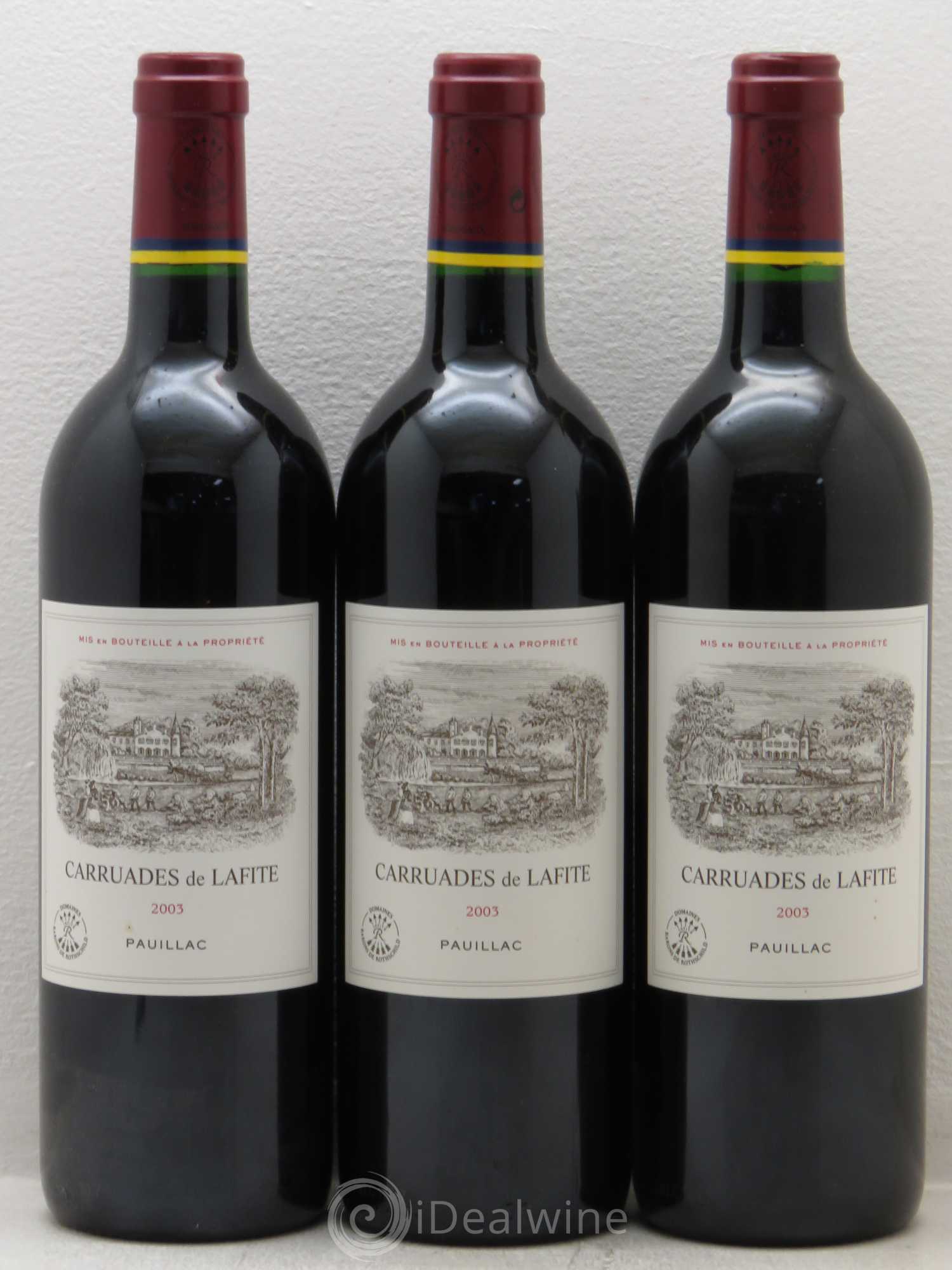 Carruades de Lafite Rothschild Second Vin 2003 - Lot de 12 bouteilles - 3