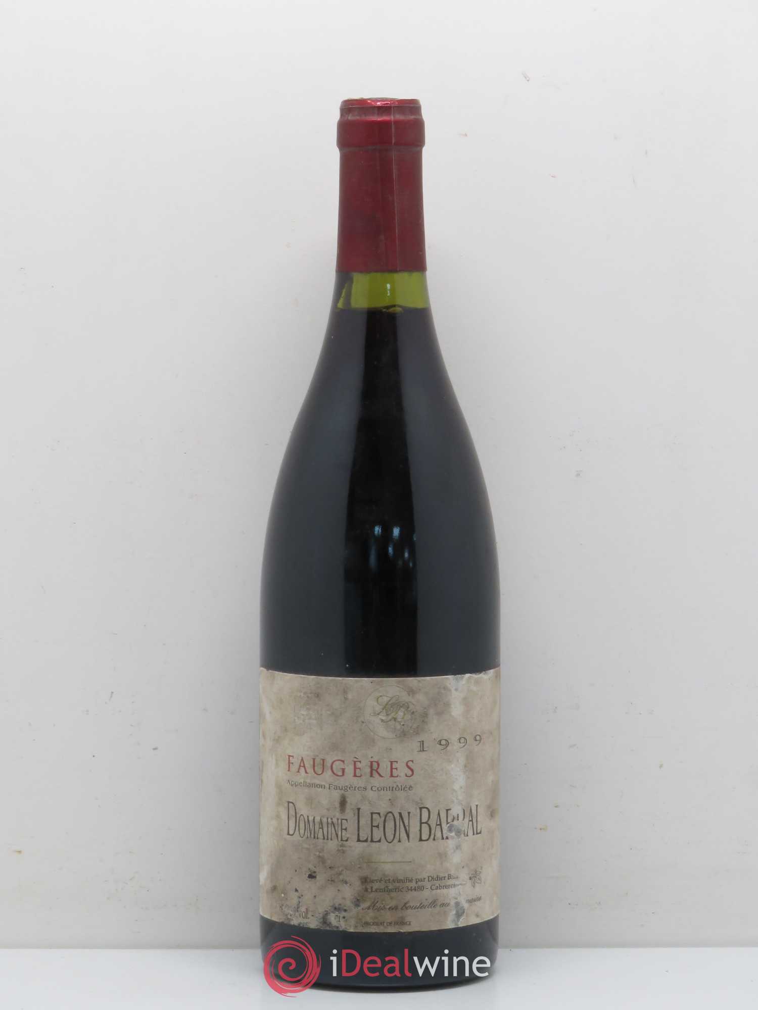 Faugères Domaine Léon Barral 1999 - Lot de 1 bouteille - 0