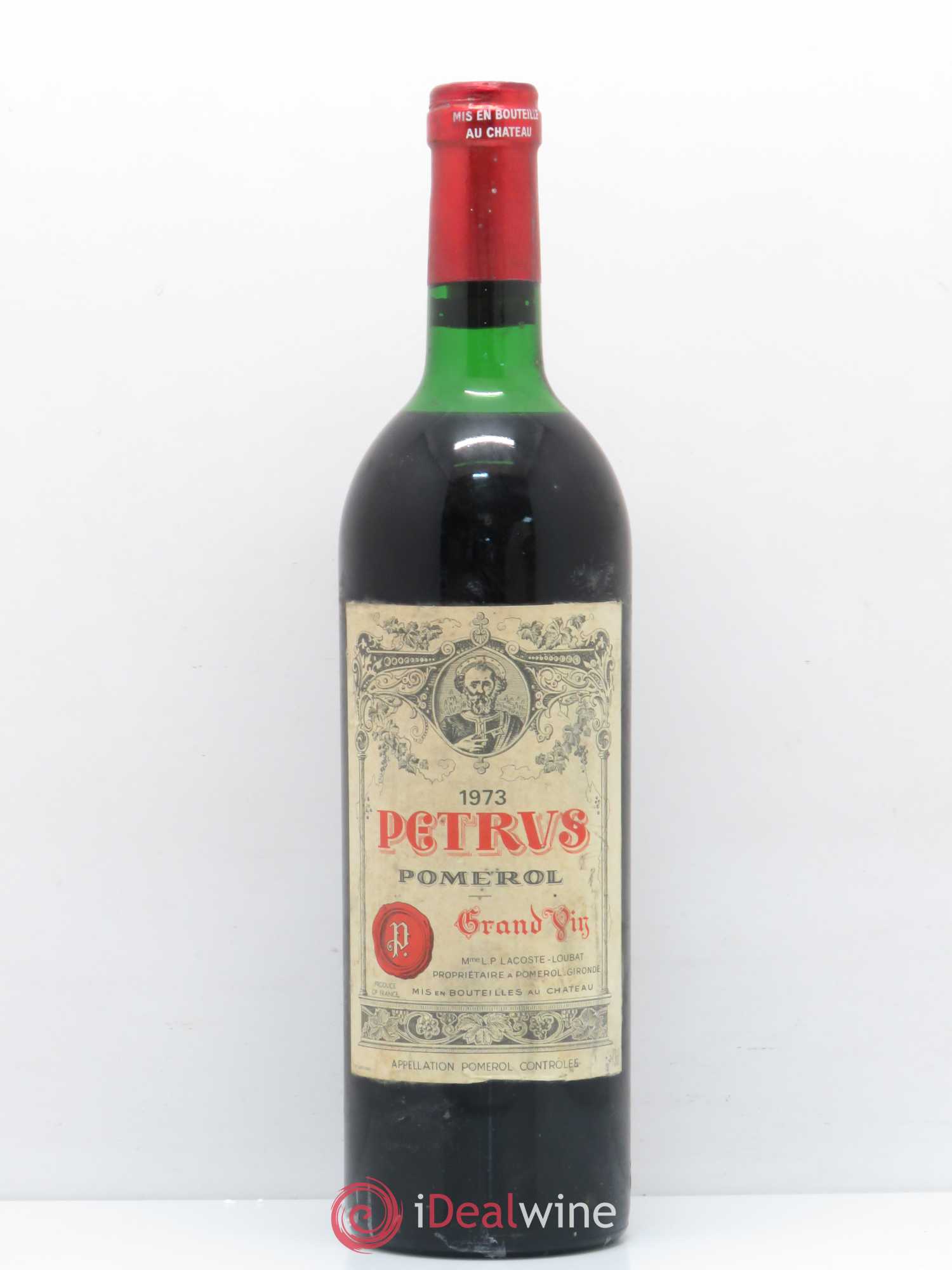 Petrus 1973 - Lot de 1 bouteille - 0
