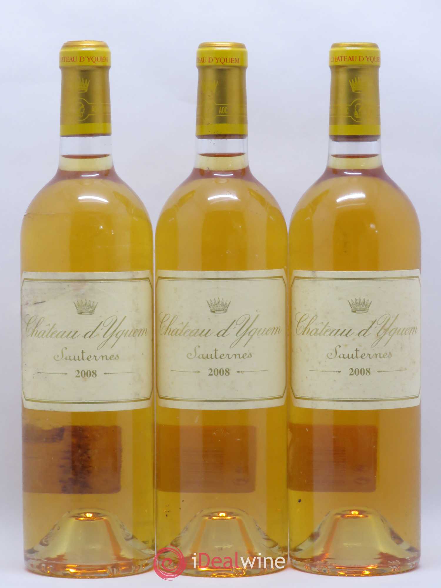 Château d' Yquem 1er Cru Classé Supérieur 2008 - Lotto di 6 bottiglie - 1