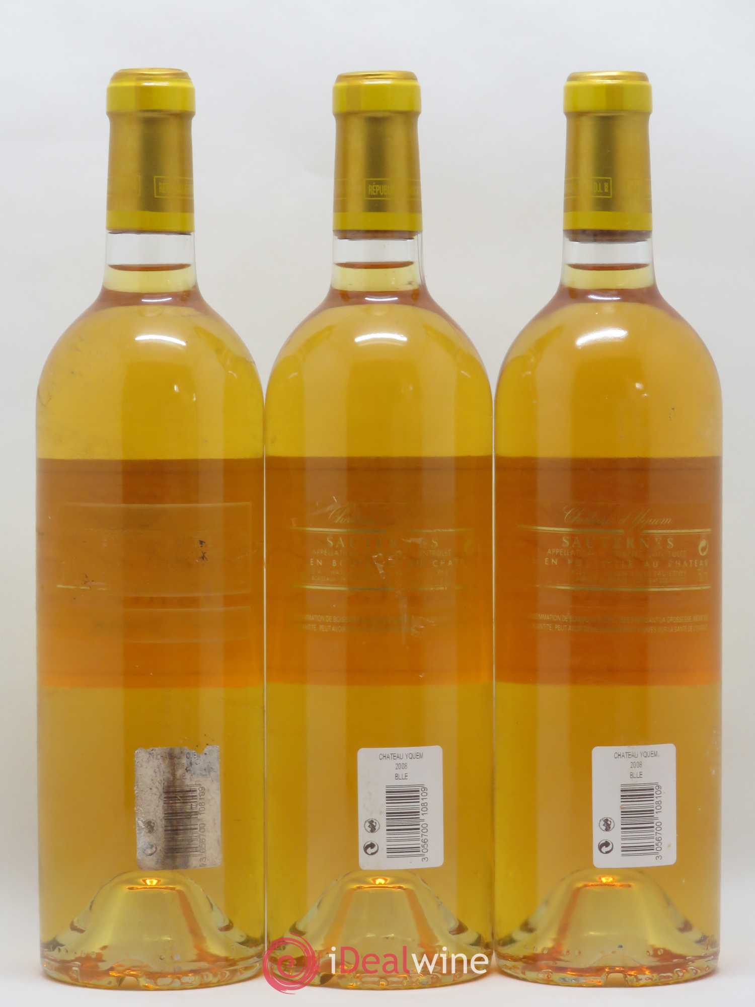 Château d' Yquem 1er Cru Classé Supérieur 2008 - Lotto di 6 bottiglie - 2