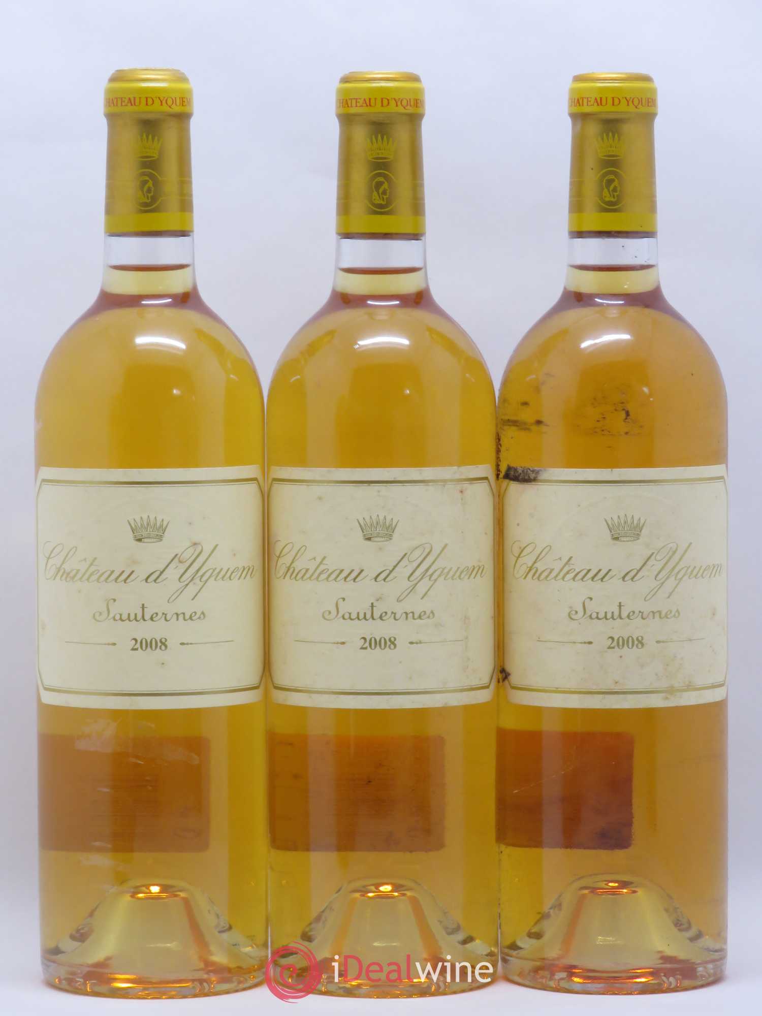 Château d' Yquem 1er Cru Classé Supérieur 2008 - Lotto di 6 bottiglie - 3