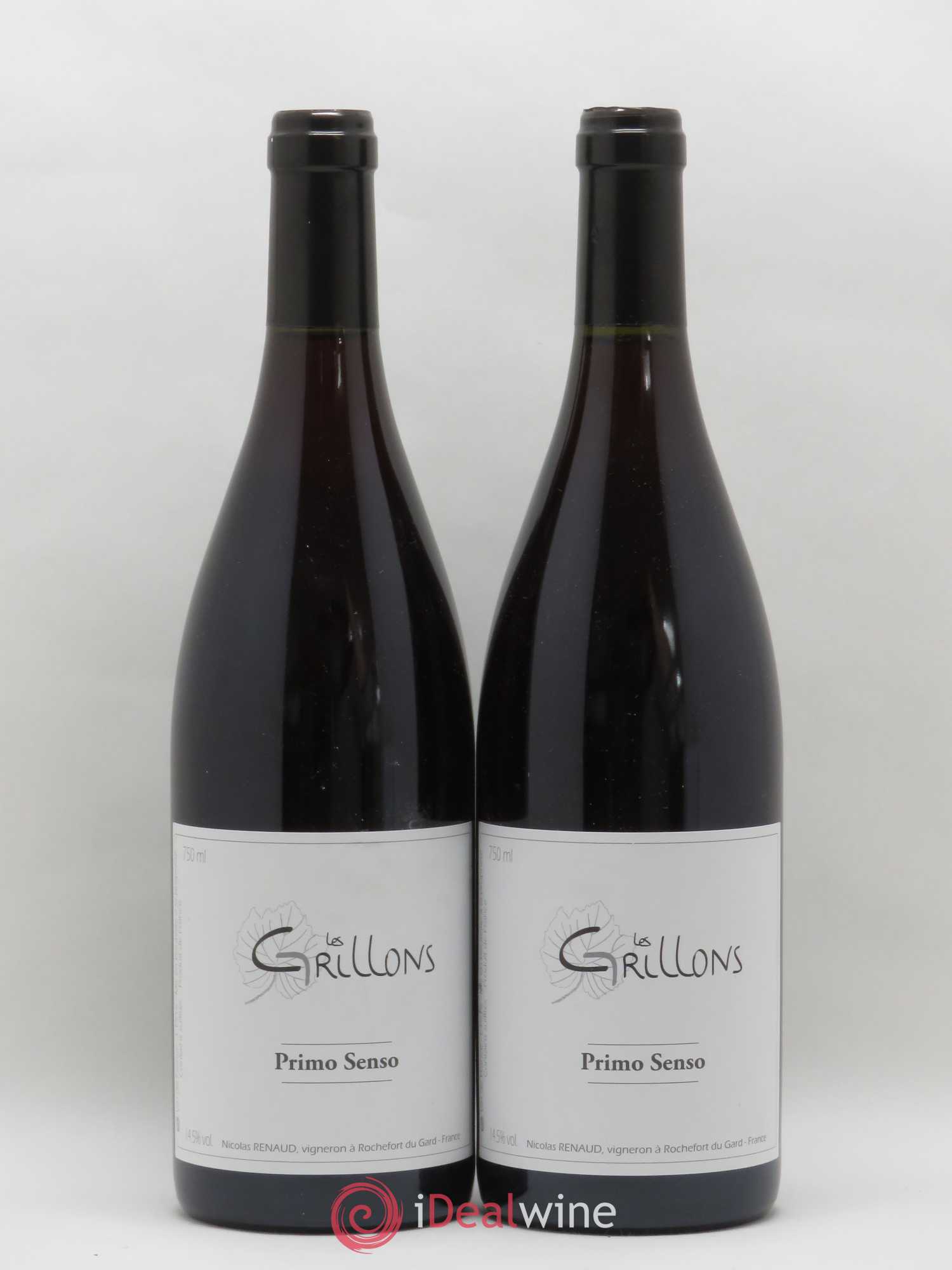 Vin de France Clos des Grillons Primo Senso 2016 - Lot de 2 bouteilles - 0