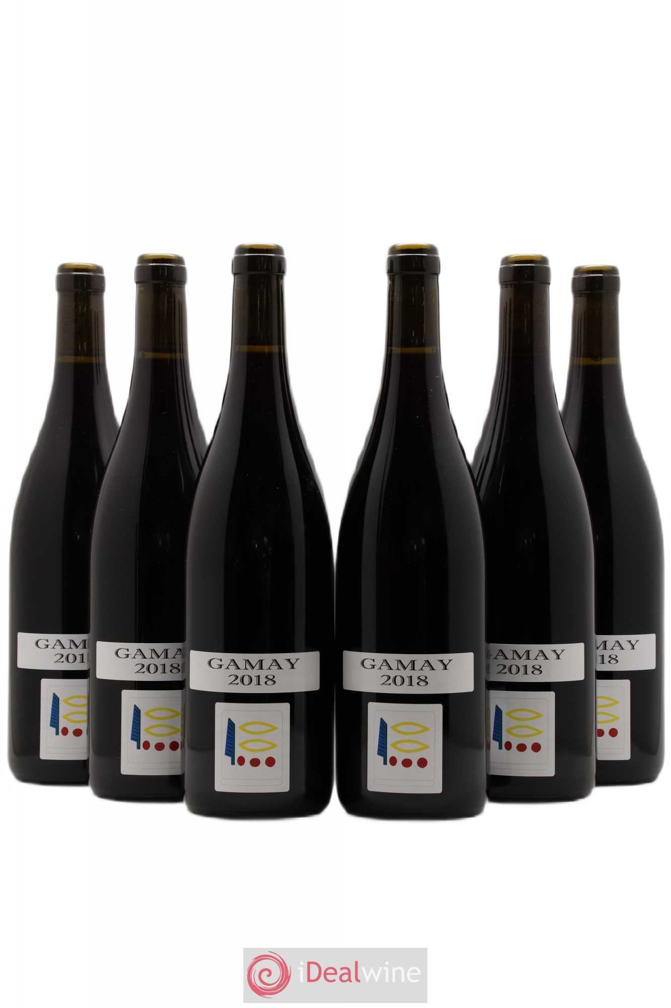 Vin de France Gamay Prieuré Roch 2018 - Lot de 6 bouteilles - 0