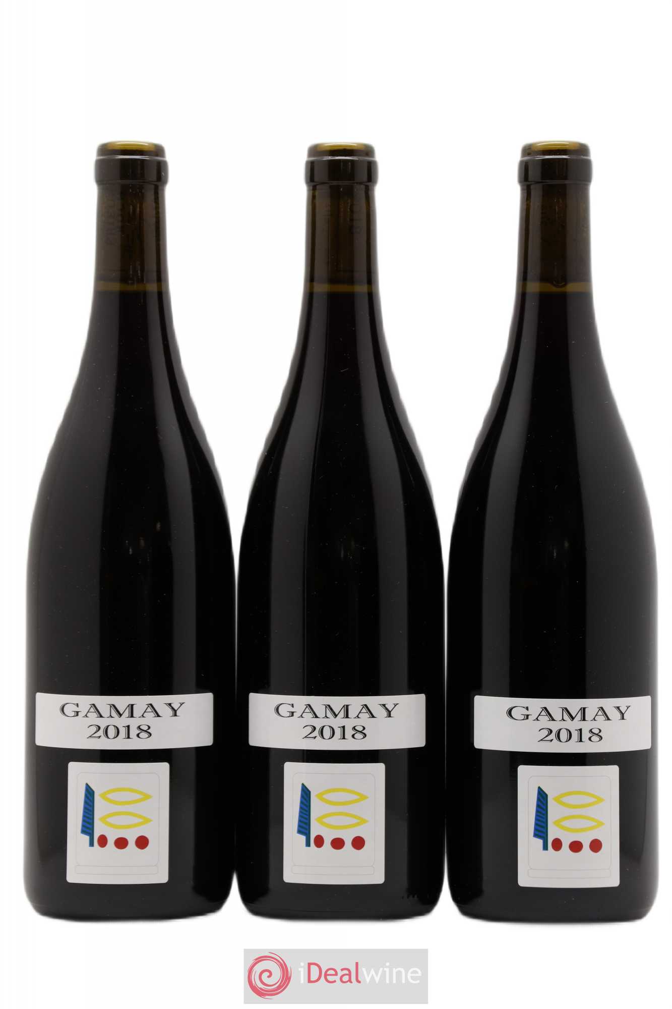 Vin de France Gamay Prieuré Roch 2018 - Lot de 3 bouteilles - 0