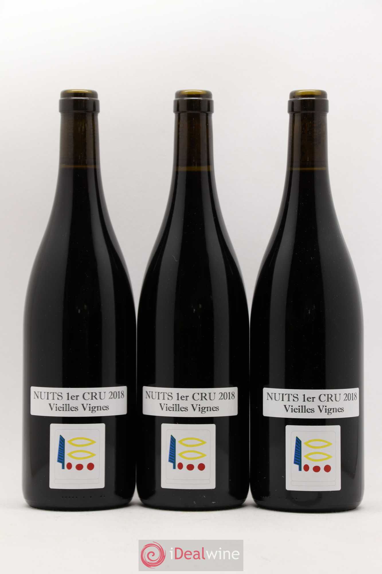 Nuits-Saint-Georges 1er Cru Vieilles Vignes Prieuré Roch 2018 - Lot de 6 bouteilles - 1