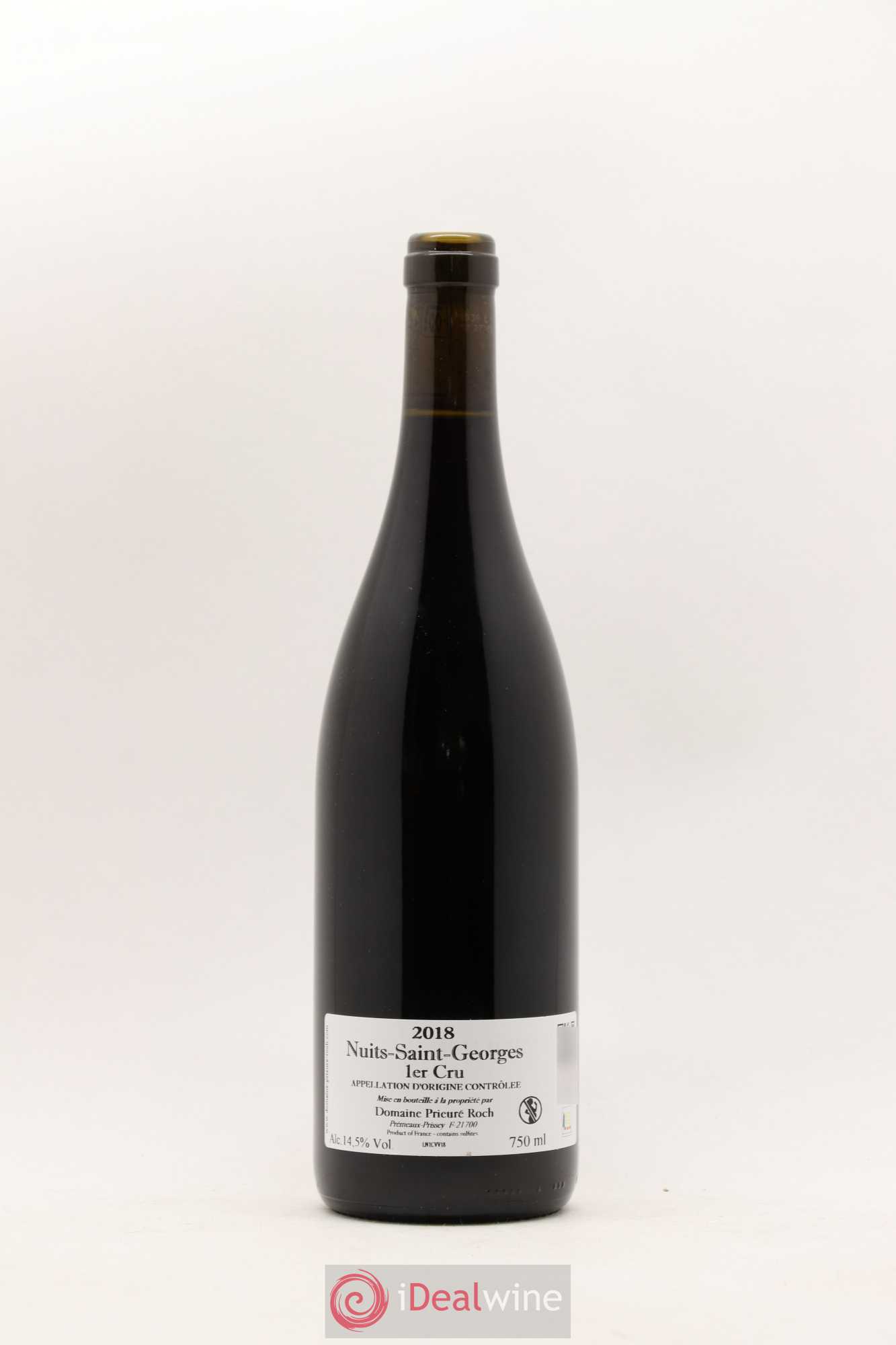 Nuits-Saint-Georges 1er Cru Vieilles Vignes Prieuré Roch 2018 - Lot de 1 bouteille - 1