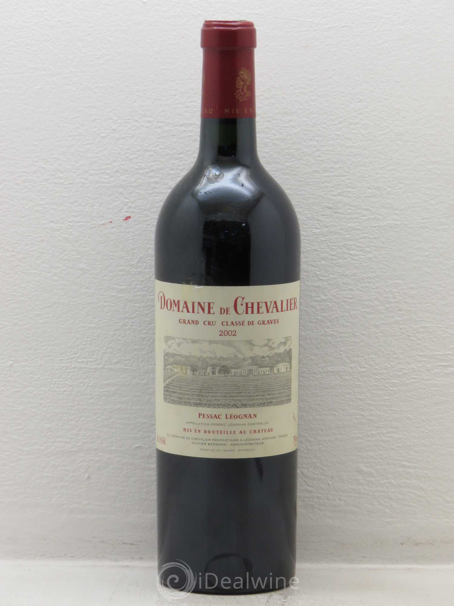 Domaine de Chevalier Cru Classé de Graves (sans prix de réserve) 2002 - Lot de 1 bouteille - 0