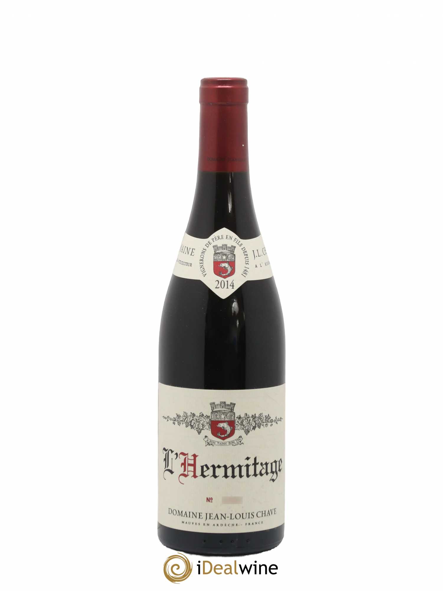 Hermitage Jean-Louis Chave 2014 - Lot de 1 bouteille - 0