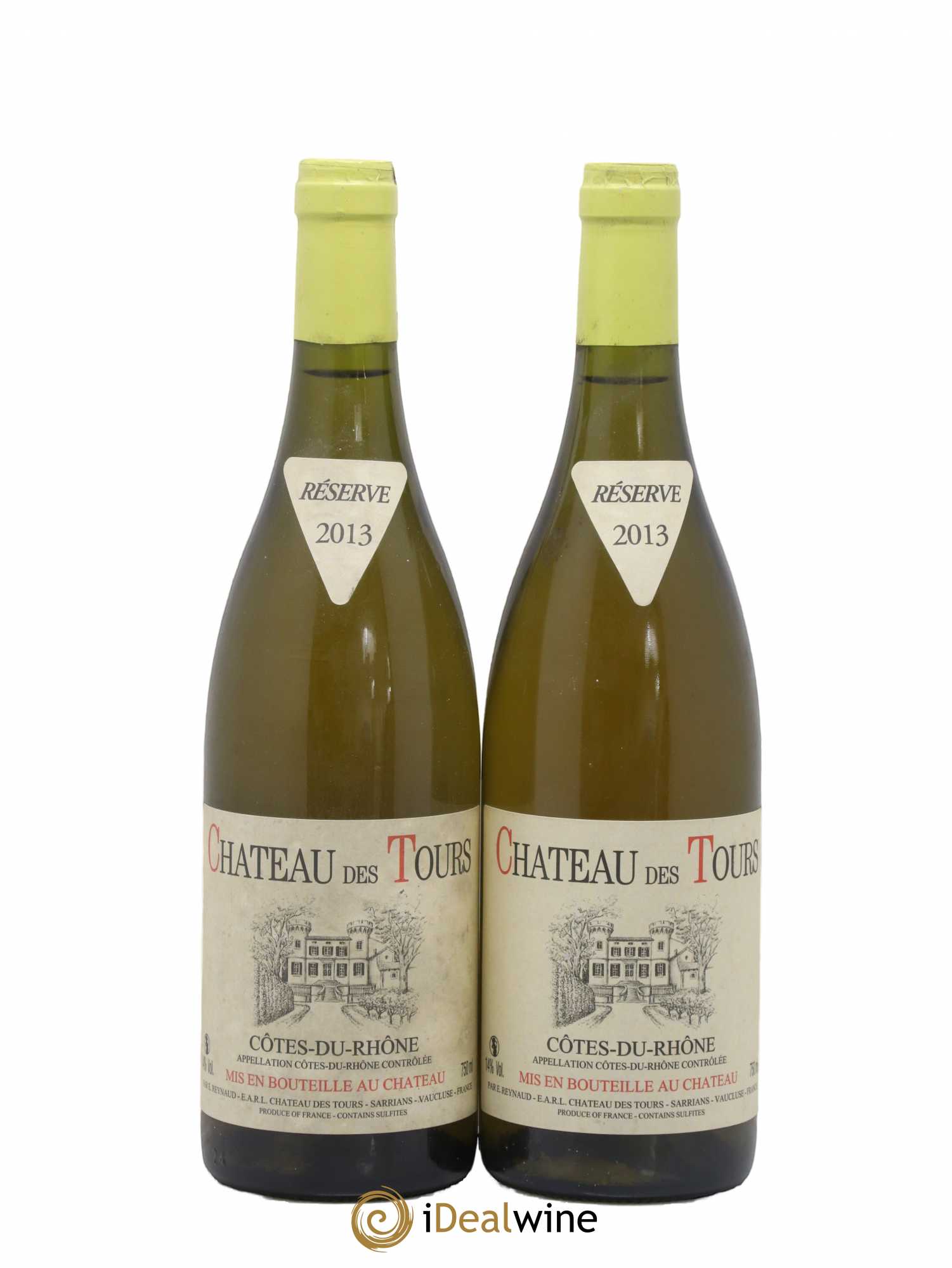 Côtes-du-Rhône Château des Tours Emmanuel Reynaud 2013 - Posten von 2 Flaschen - 0