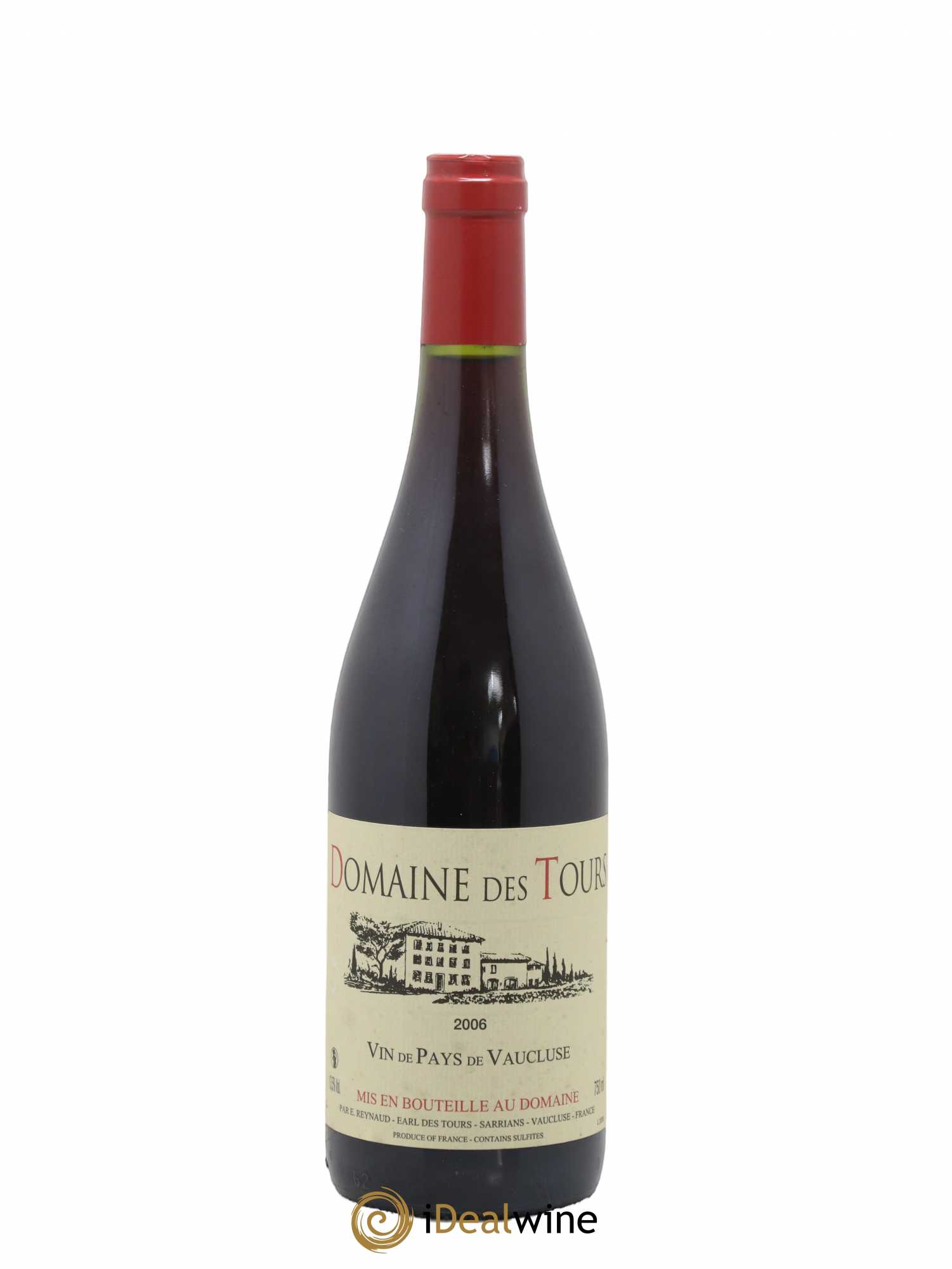 Vaucluse (Vin de Pays de Vaucluse) Domaine des Tours Emmanuel Reynaud 2006 - Lot de 1 bouteille - 0